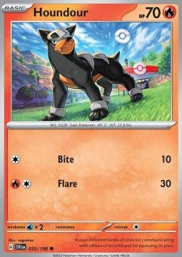 Houndour - 033/198 - Common - Scarlet & Violet