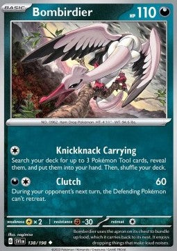 Bombirdier - 138/198 - Uncommon - Scarlet & Violet