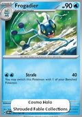Frogadier [Cosmos Holo] - 057/197 - Uncommon - Obsidian Flames