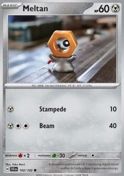 Meltan - 102/142 - Common - Stellar Crown