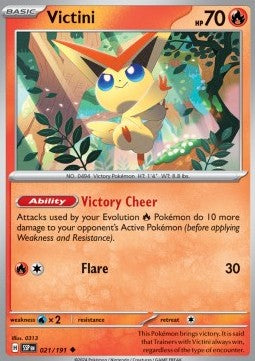 Victini - 21/191 - Uncommon - Surging Sparks