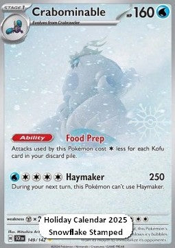 Crabominable [Holiday Calendar] - 149/142 - Promo - Stellar Crown