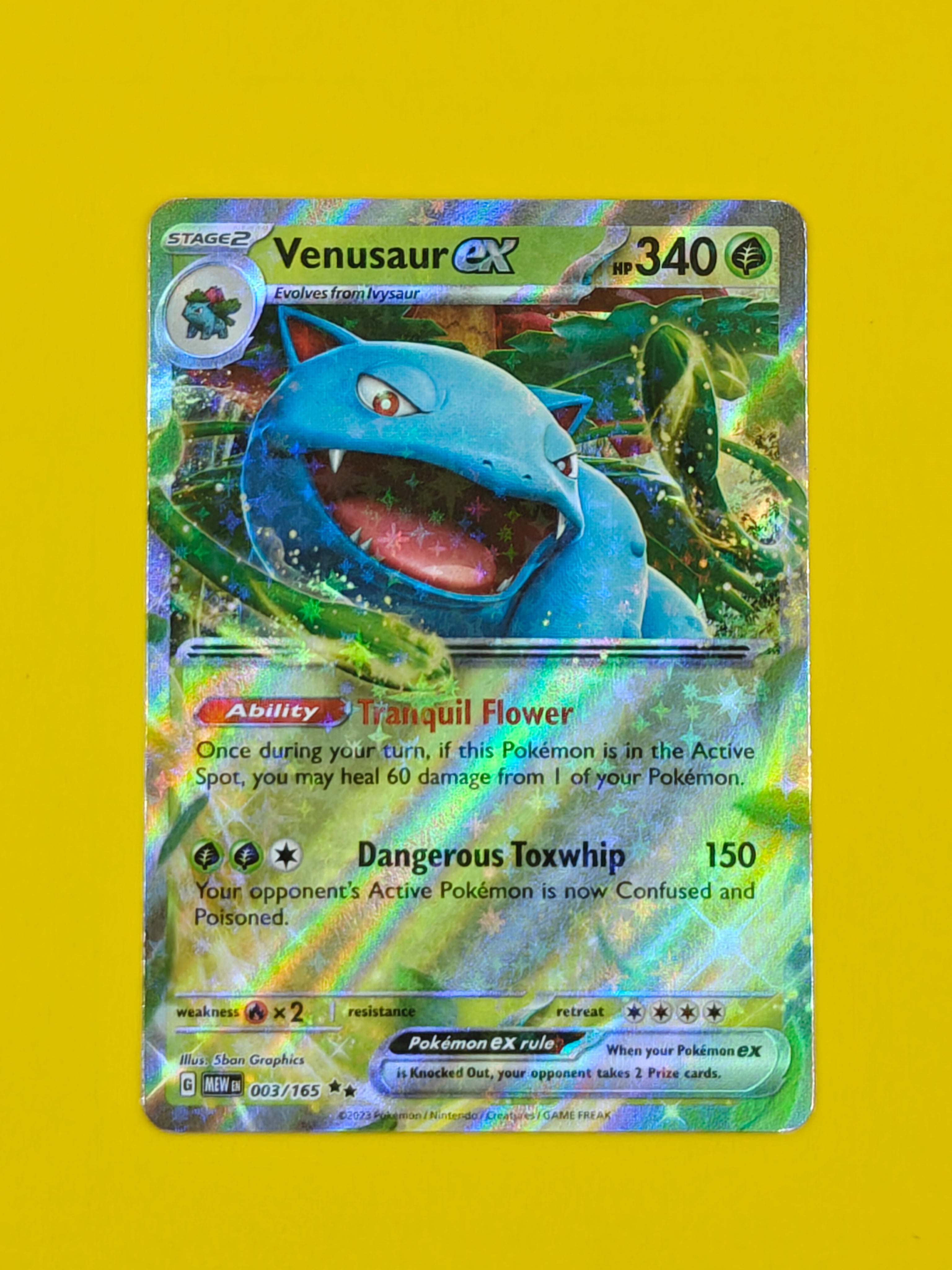 Venusaur ex - Mew 151