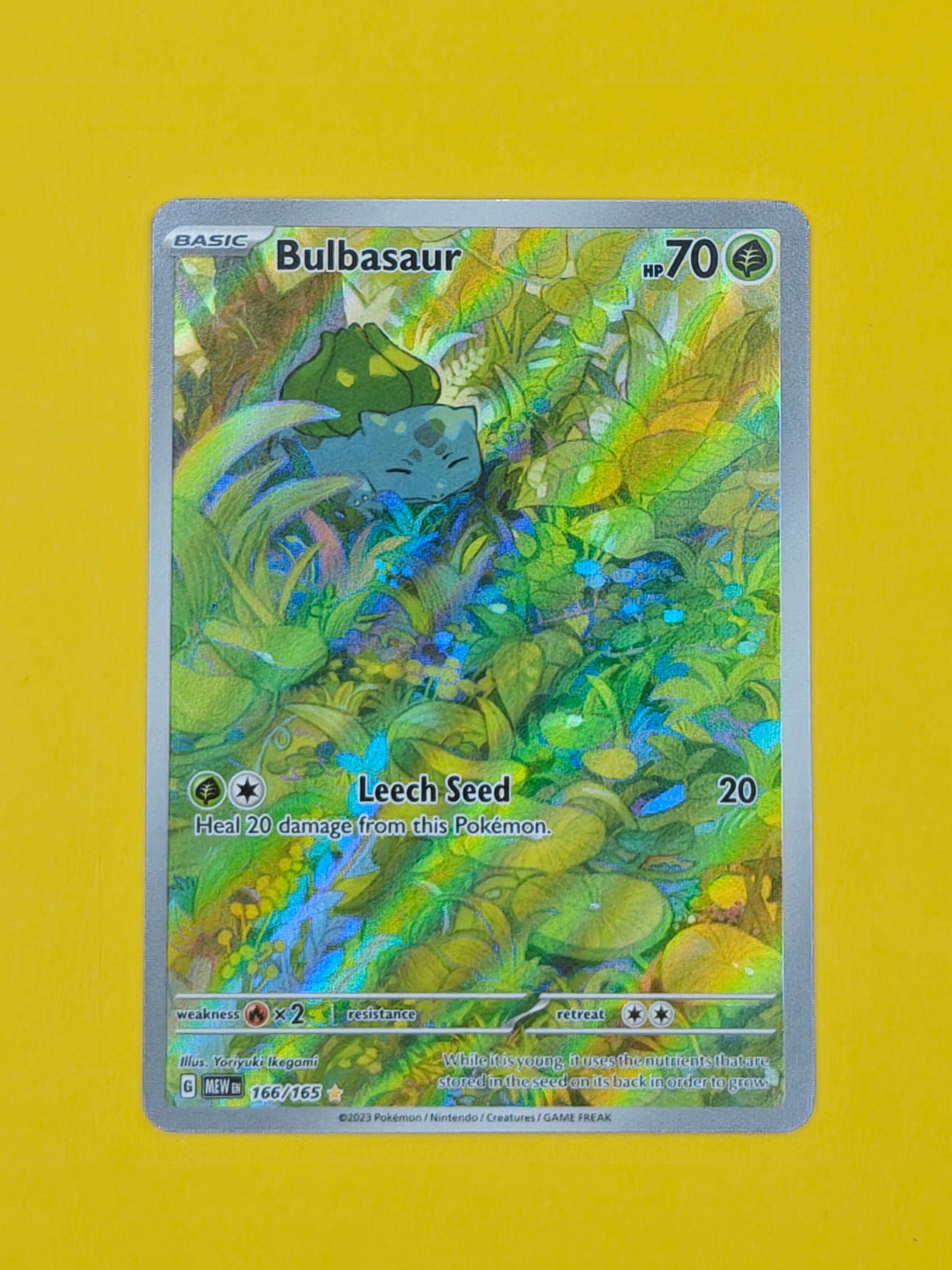 Bulbasaur IR - Mew 151