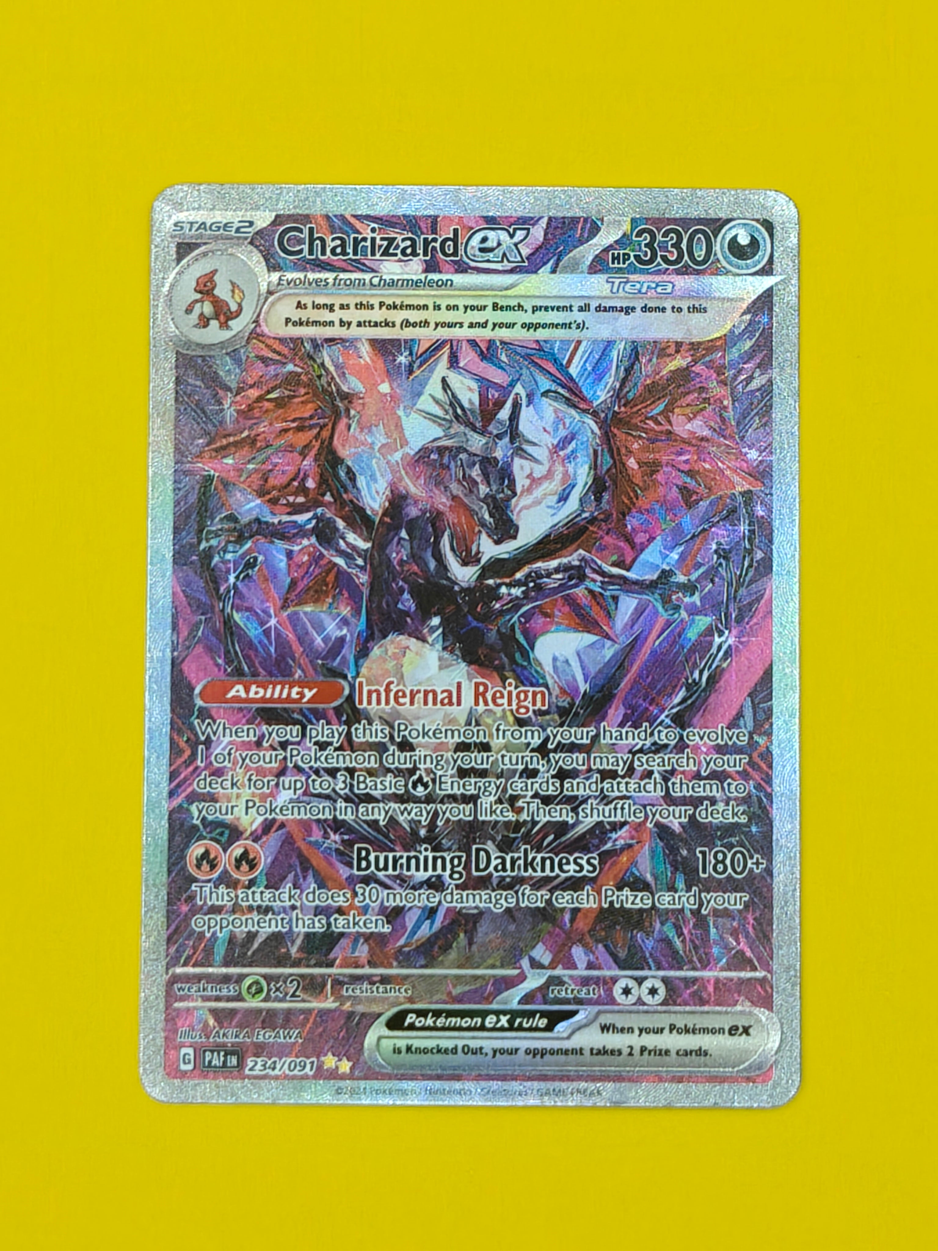 Charizard ex SIR - Paldean Fates