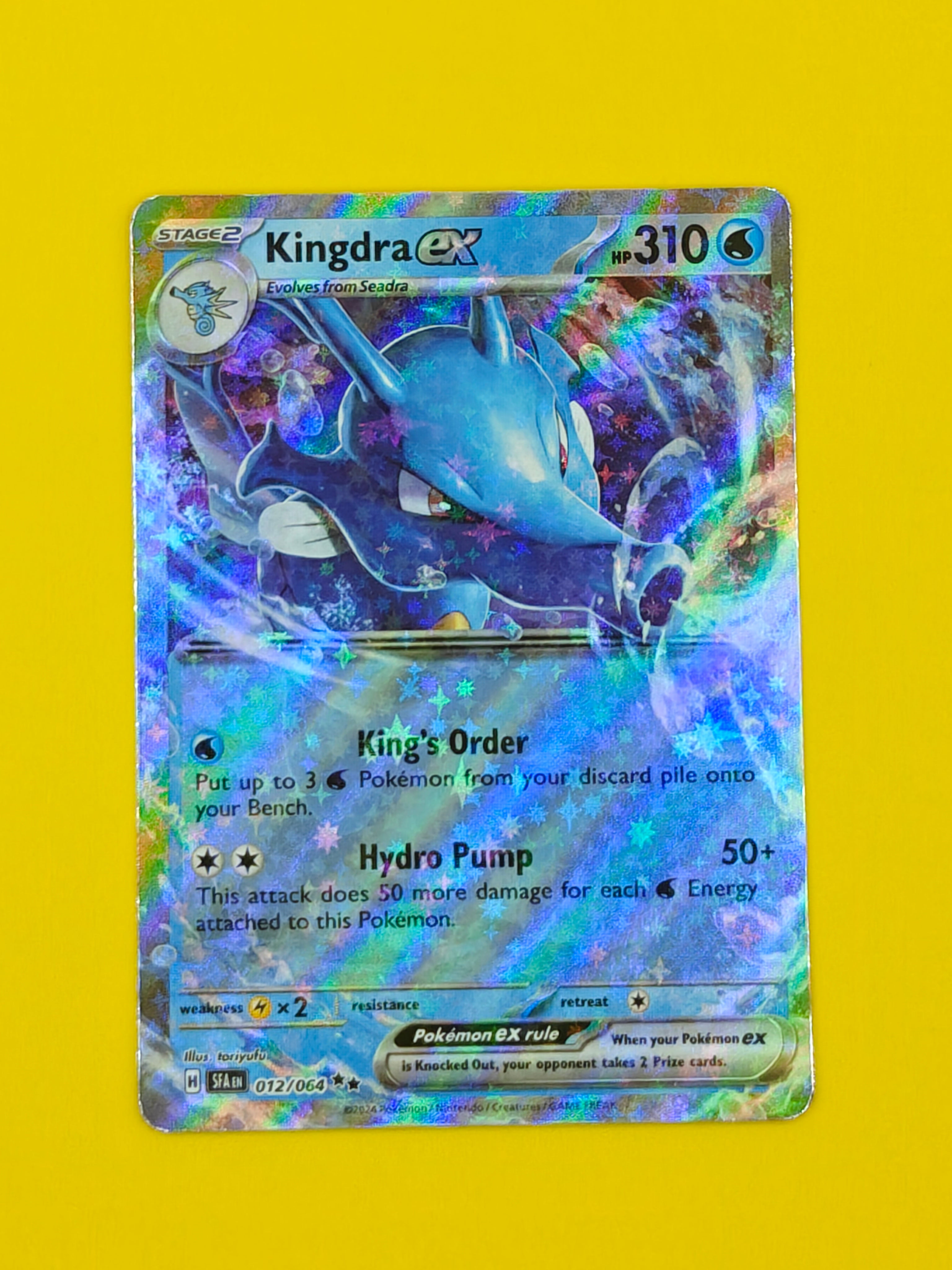 Kingdra ex - Shrouded Fable