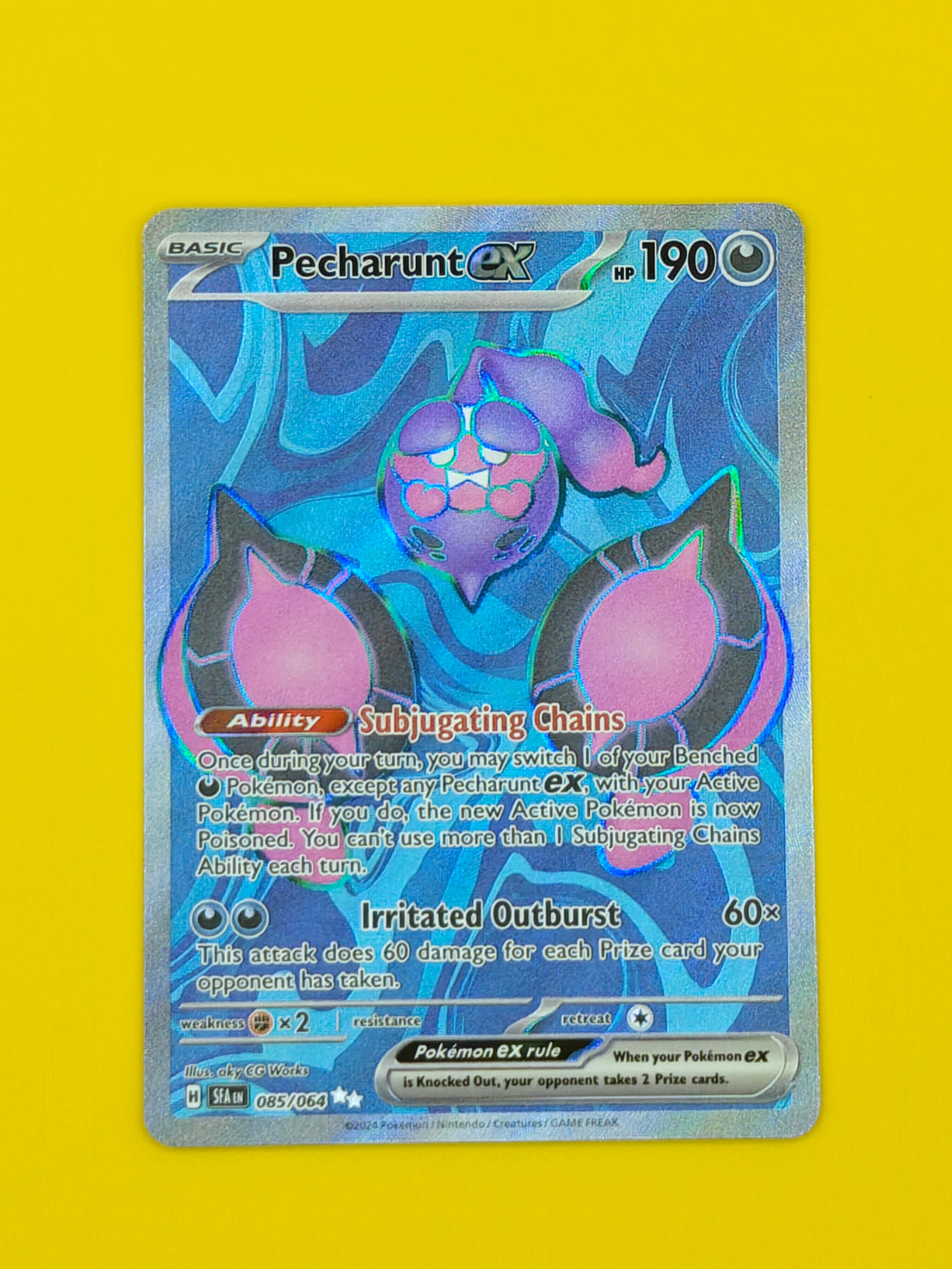 Pecharunt ex Full Art - Shrouded Fable