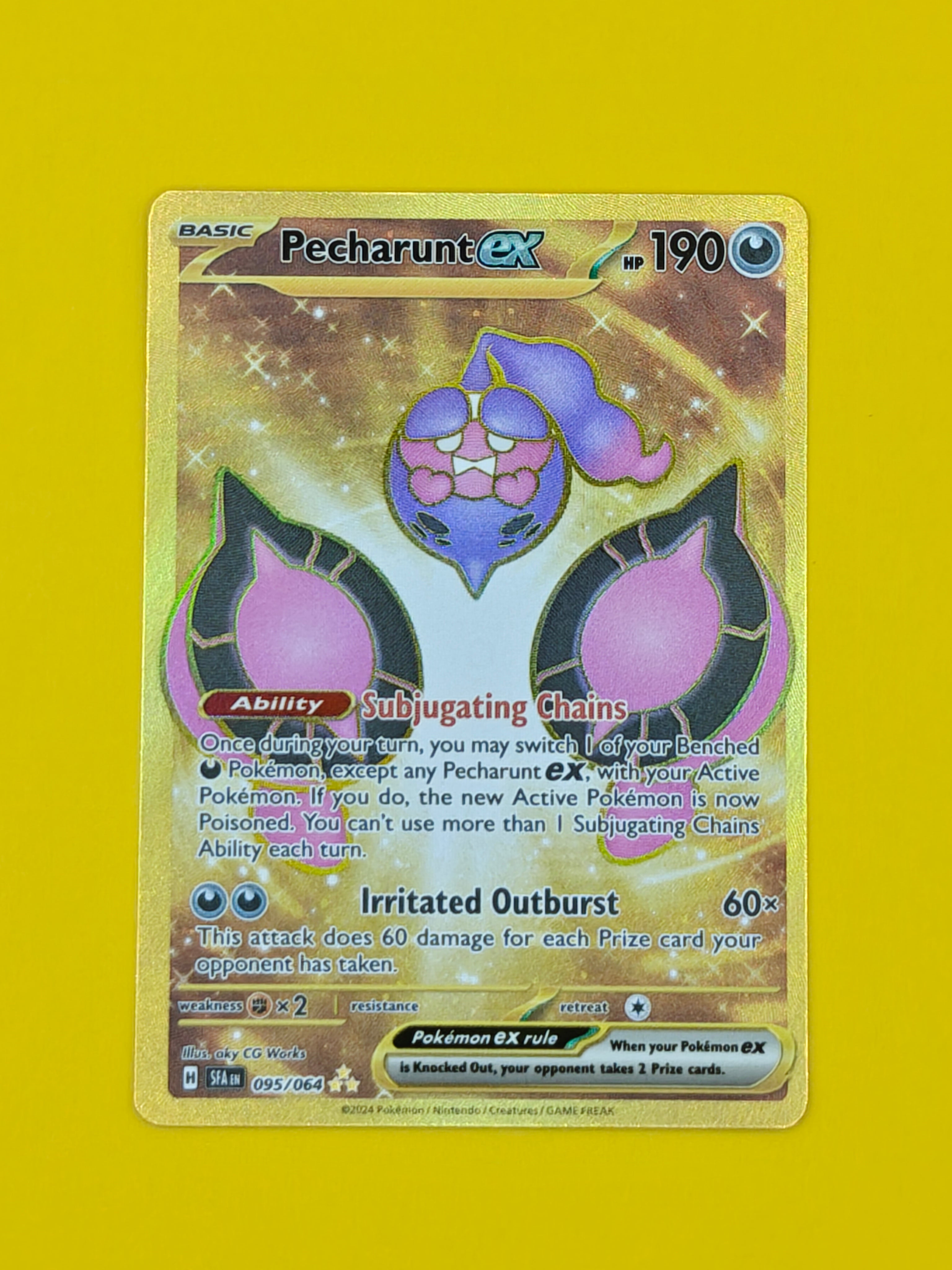 Pecharunt ex Gold - Shrouded Fable