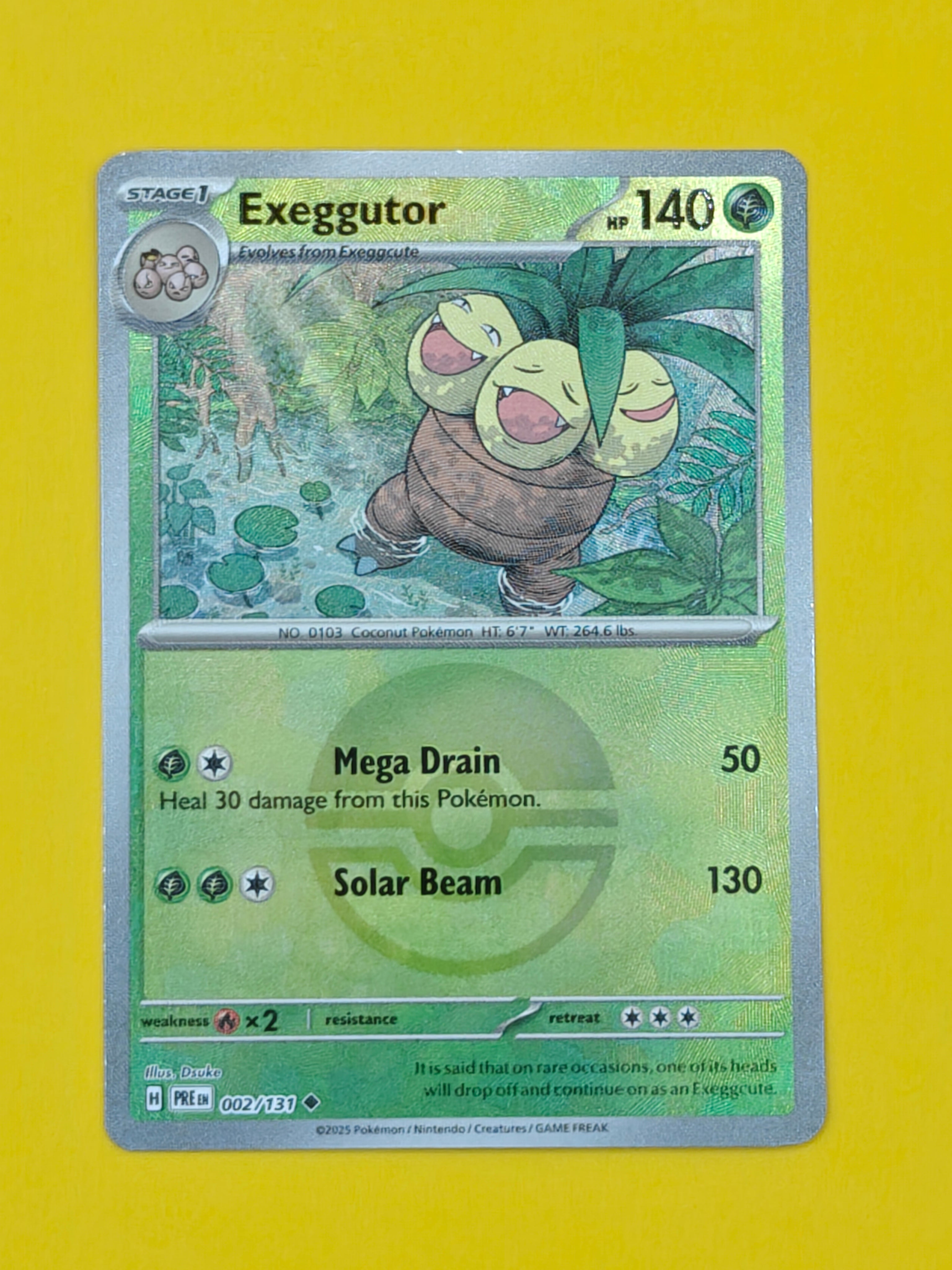 Exeggutor Poké Ball - Prismatic Evolutions