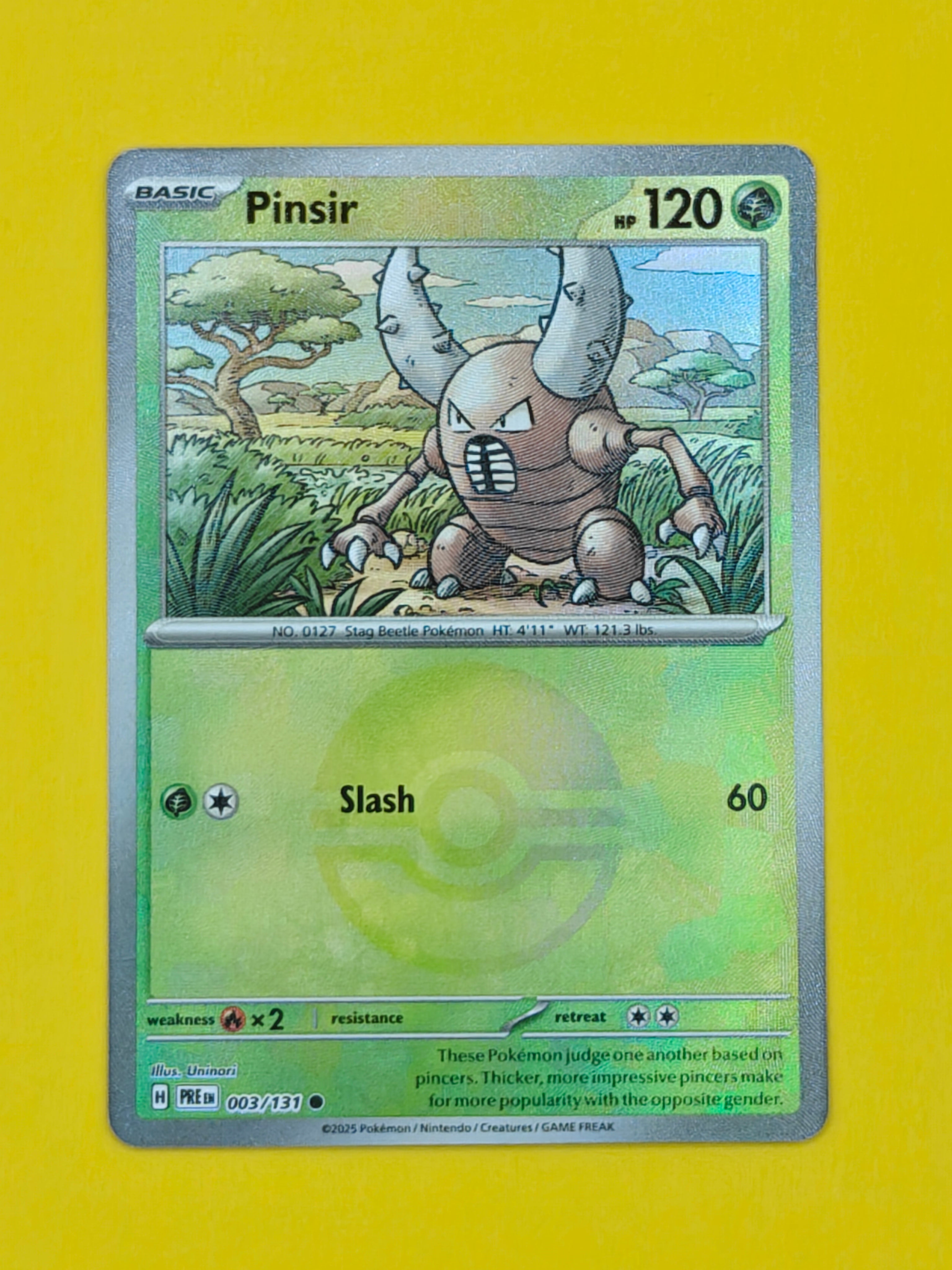 Pinsir Poké Ball - Prismatic Evolutions