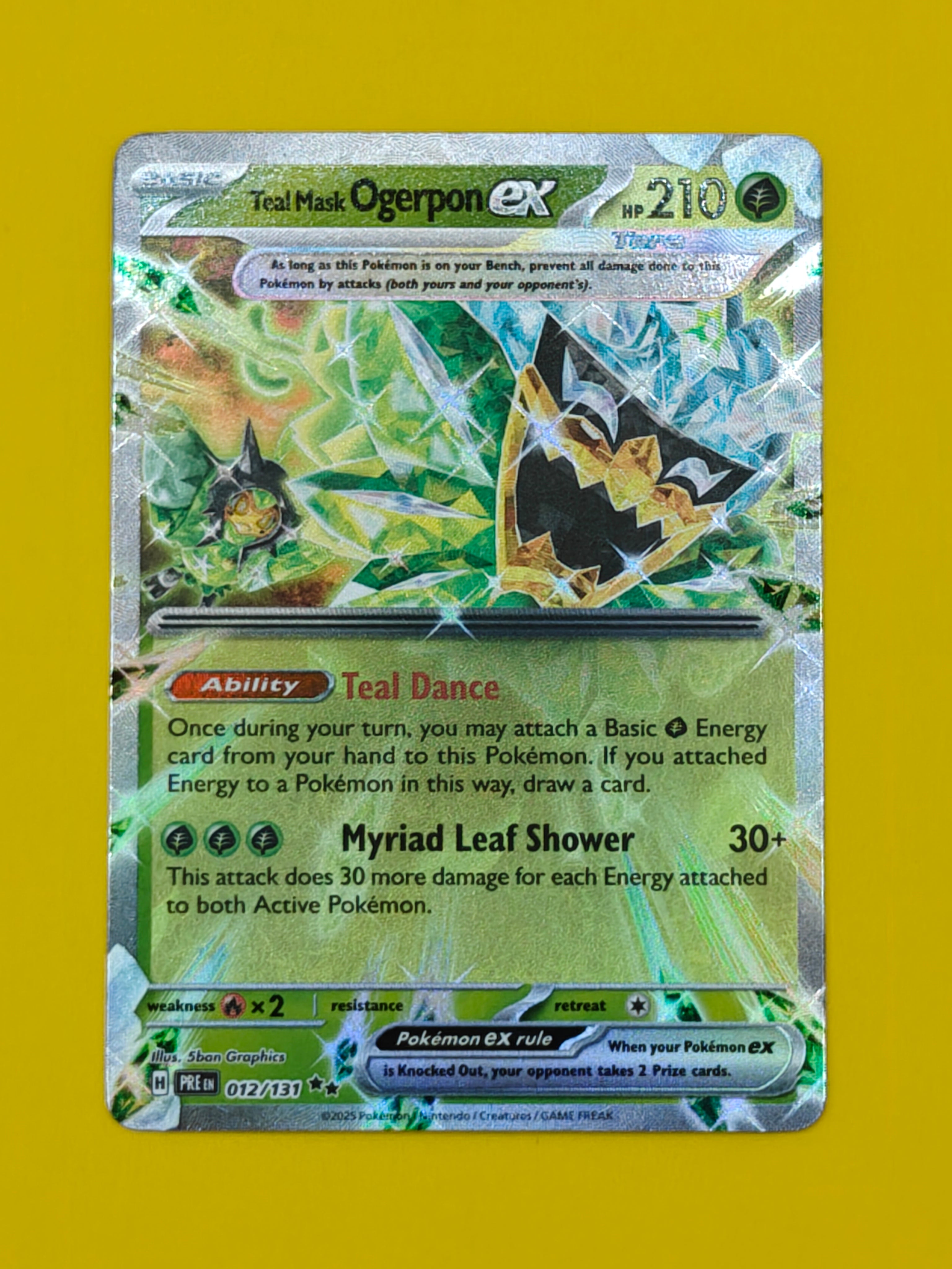 Teal Mask Ogerpon ex - Prismatic Evolutions