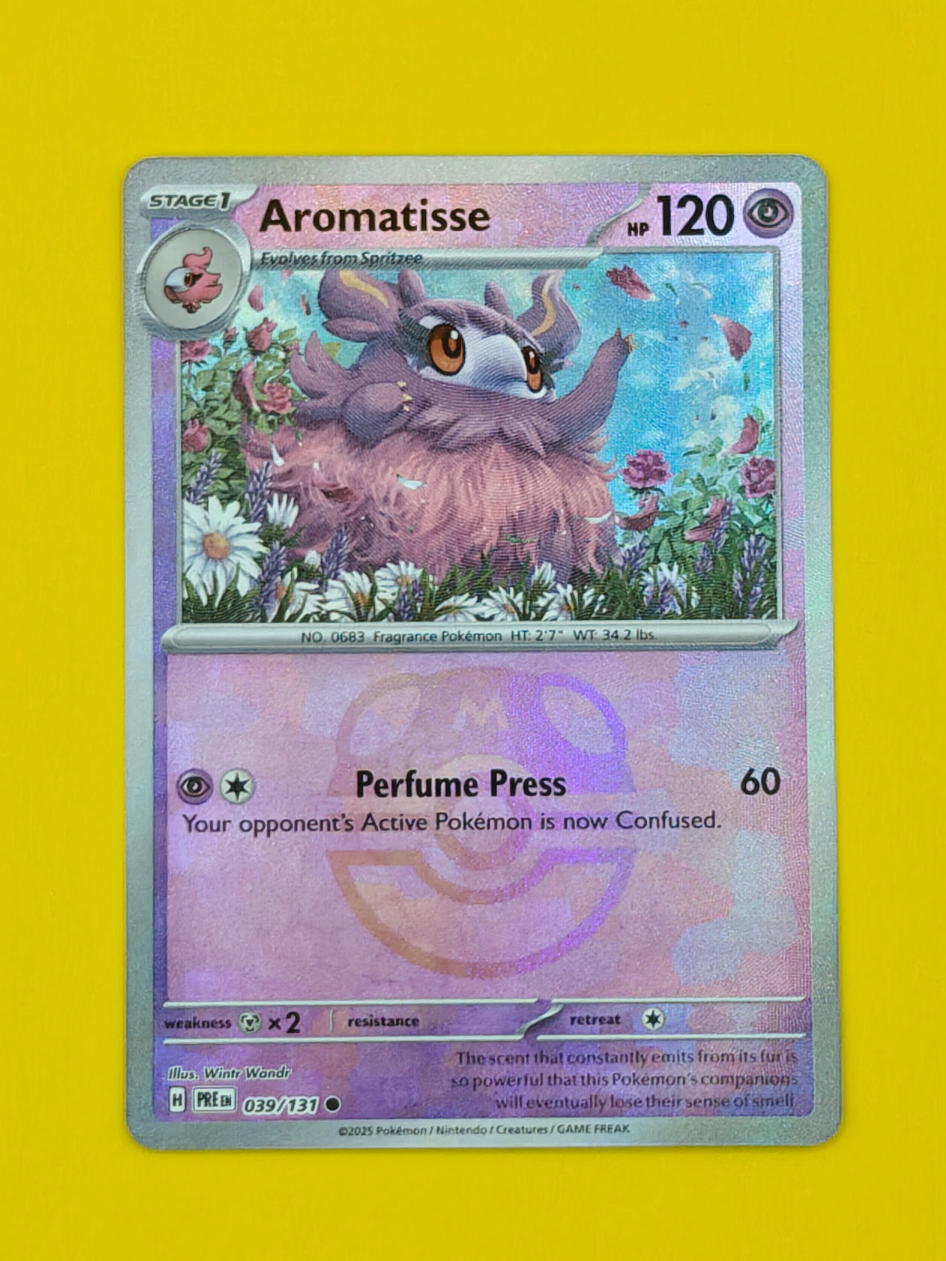 Aromatisse Master Ball - Prismatic Evolutions
