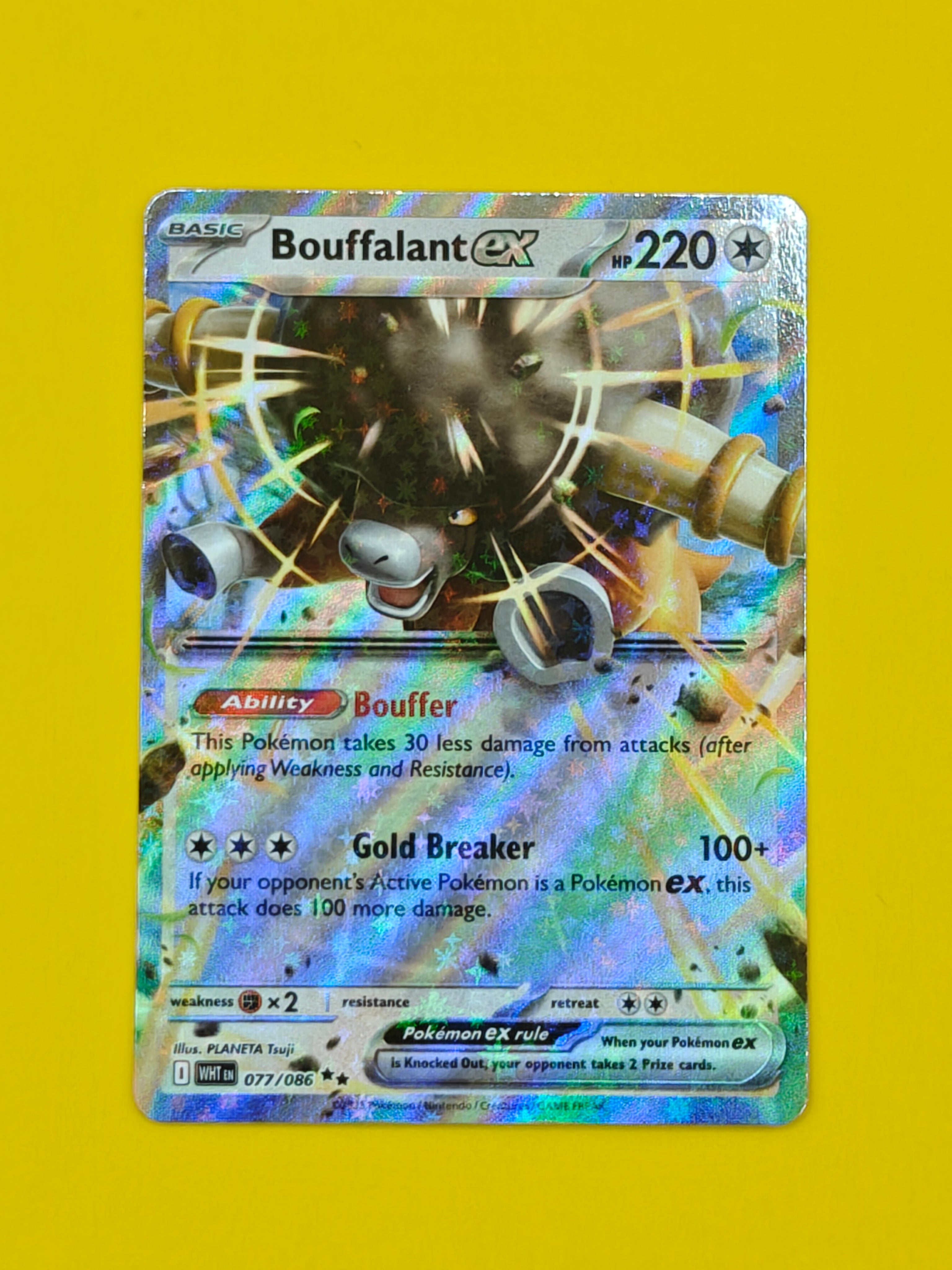 Bouffalant ex - White Flare