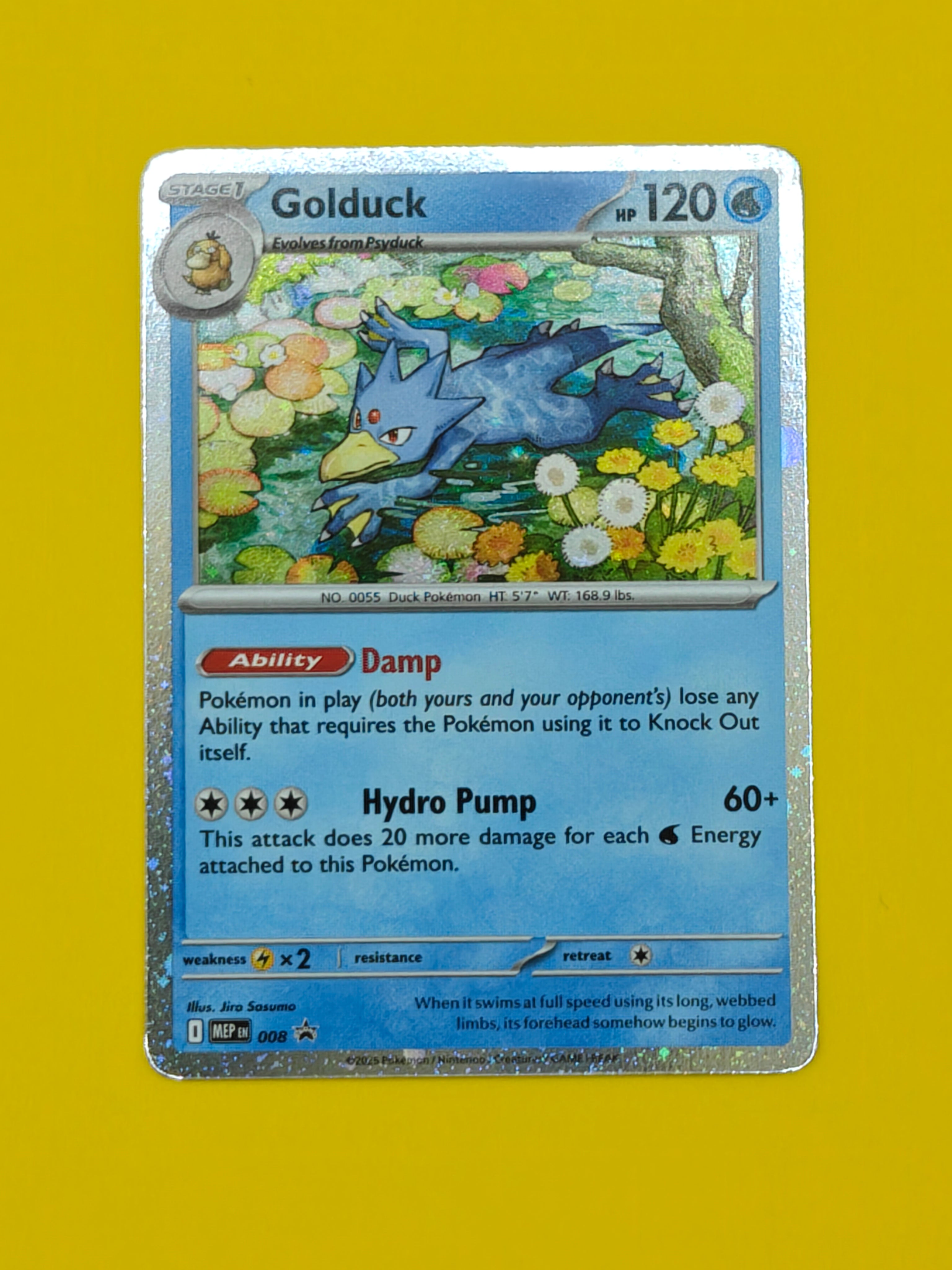 Golduck Cosmic Holo - MEP008