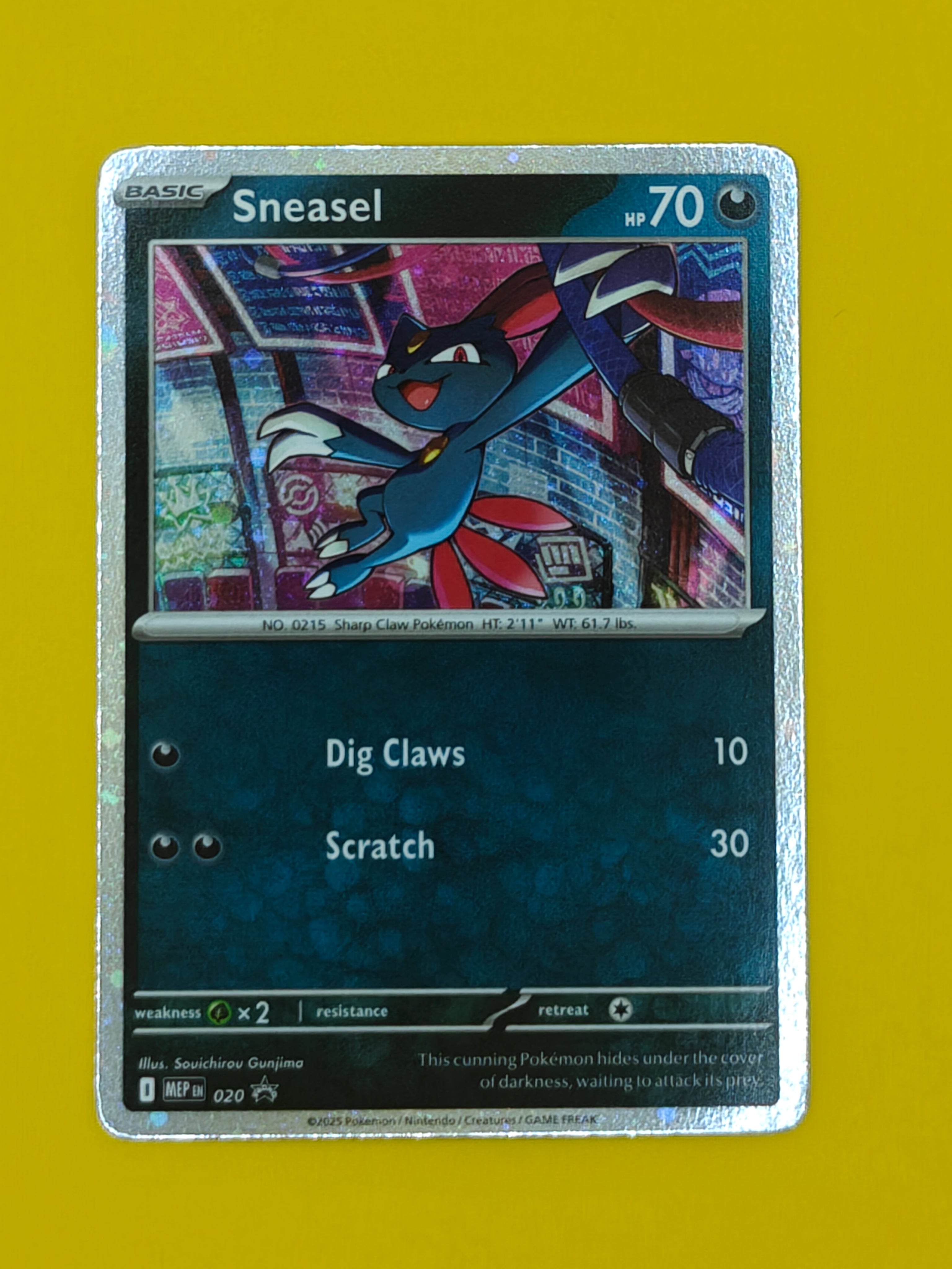 Sneasel Cosmic Holo - MEP020