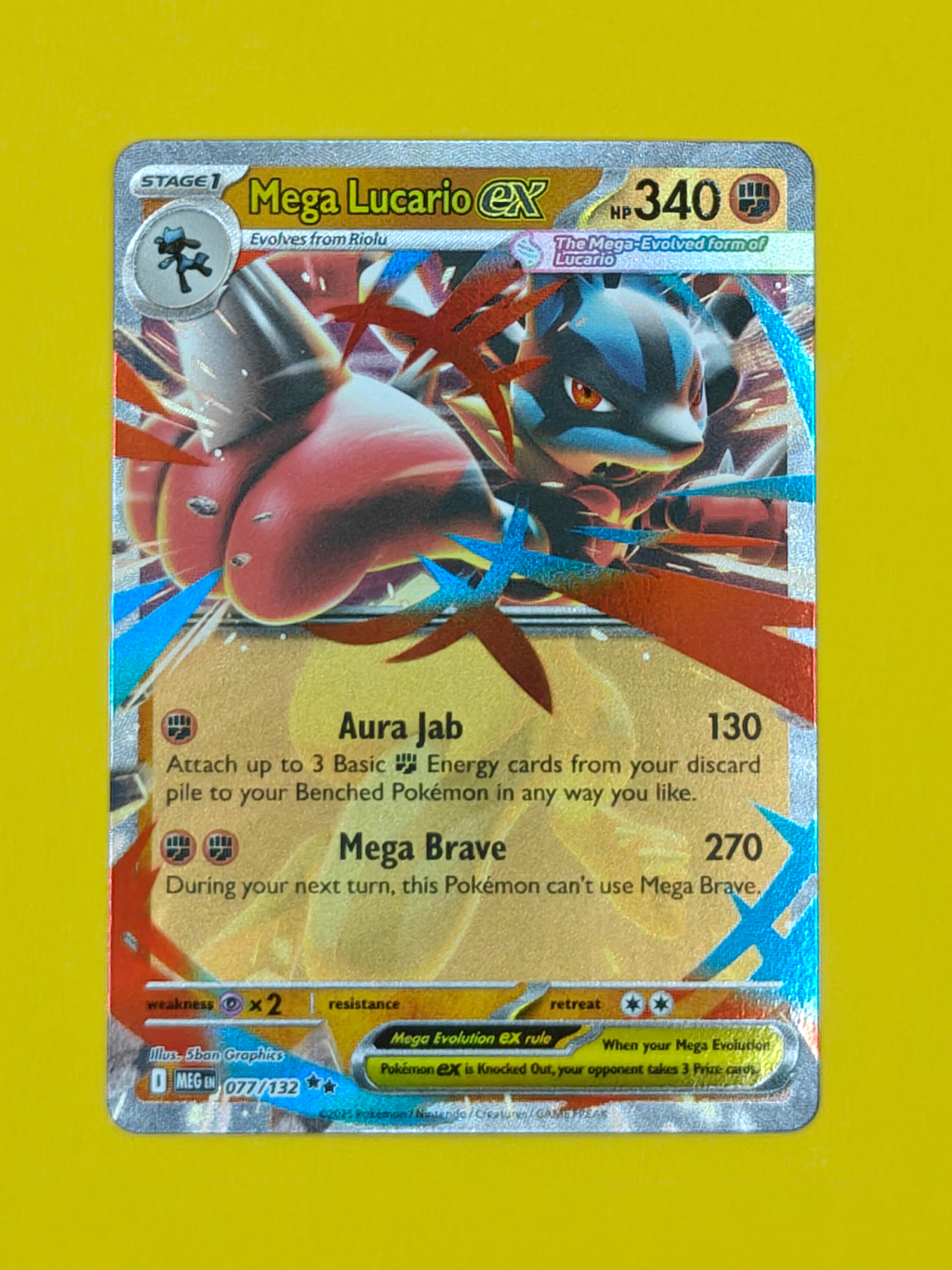 Mega Lucario ex - Mega Evolution: Base Set