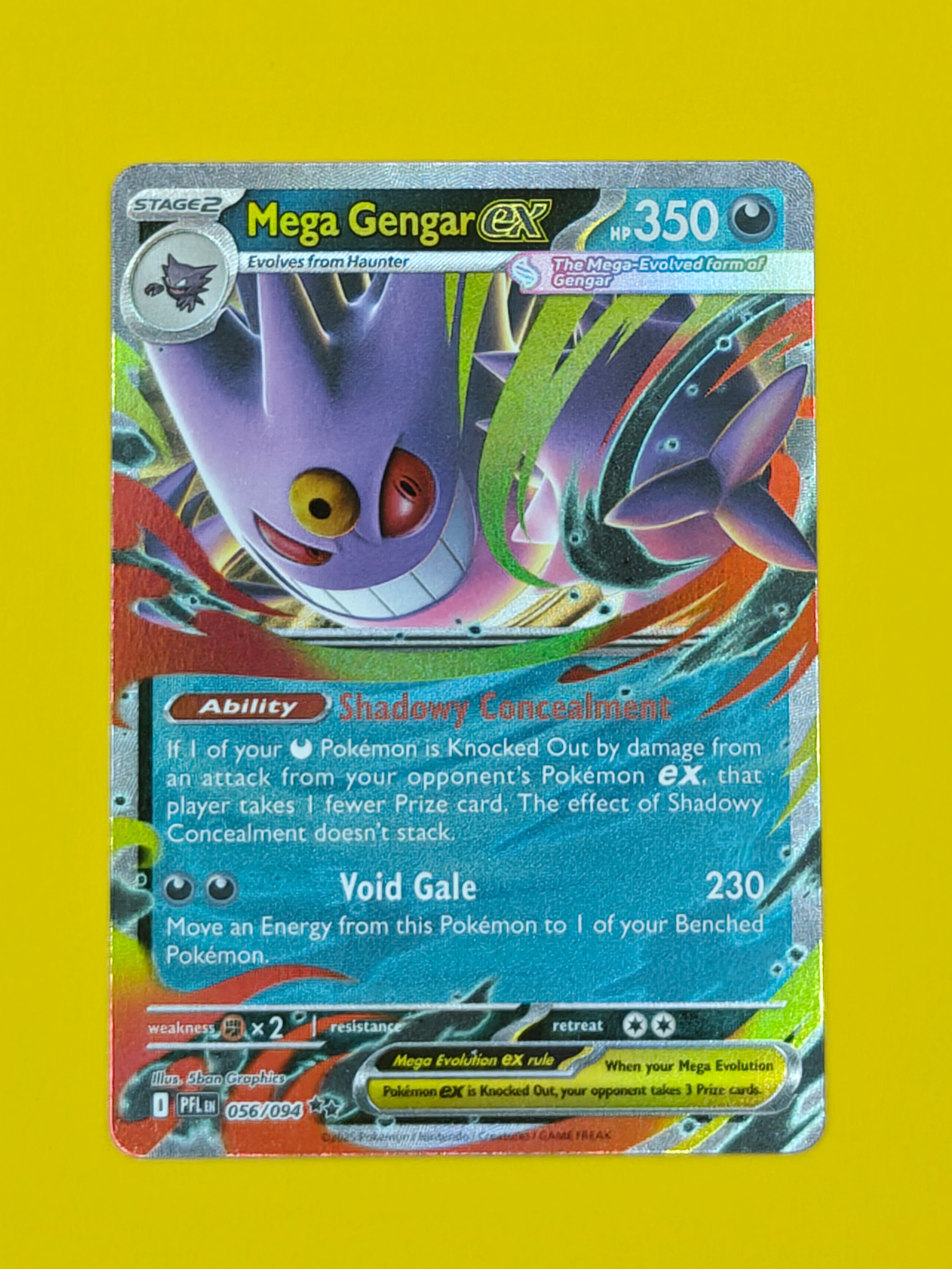 Mega Gengar ex - Phantasmal Flames