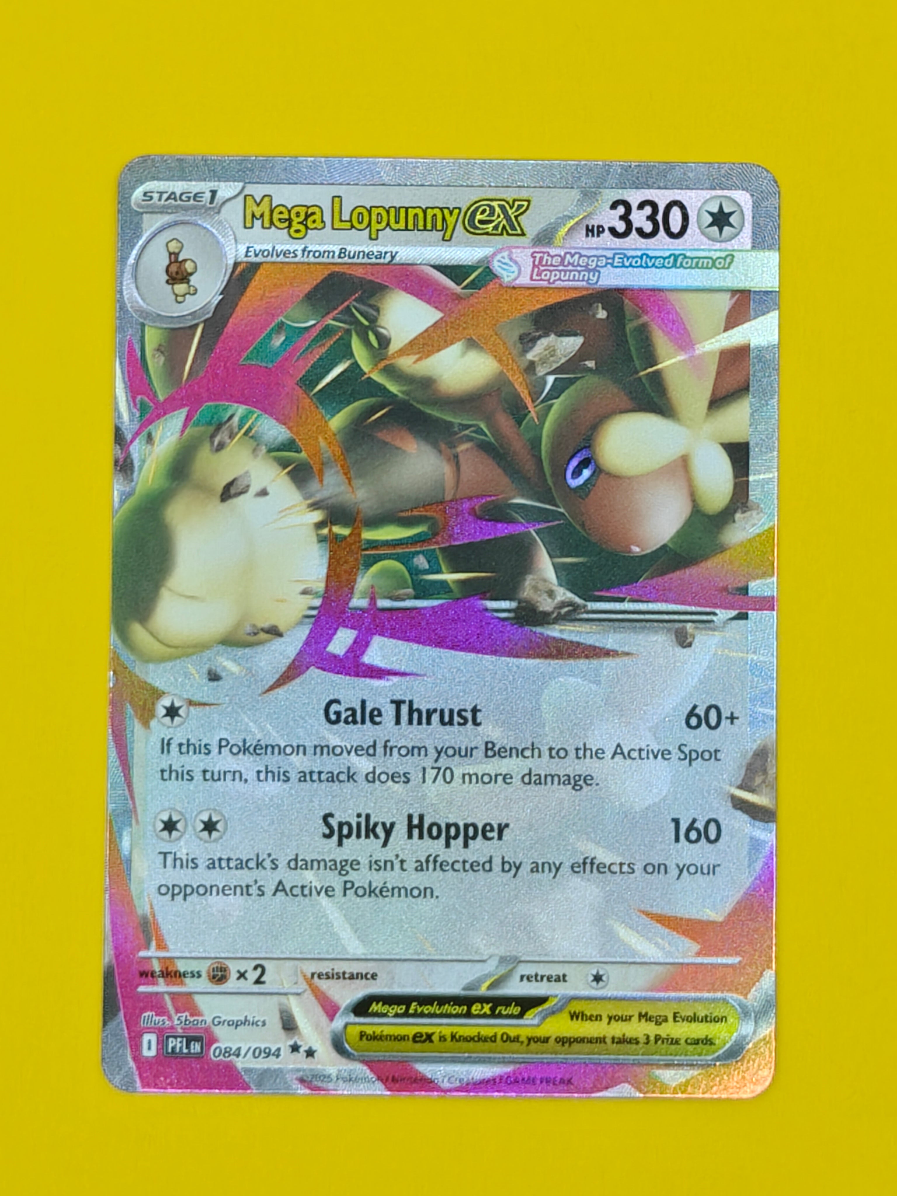 Mega Lopunny ex - Phantasmal Flames