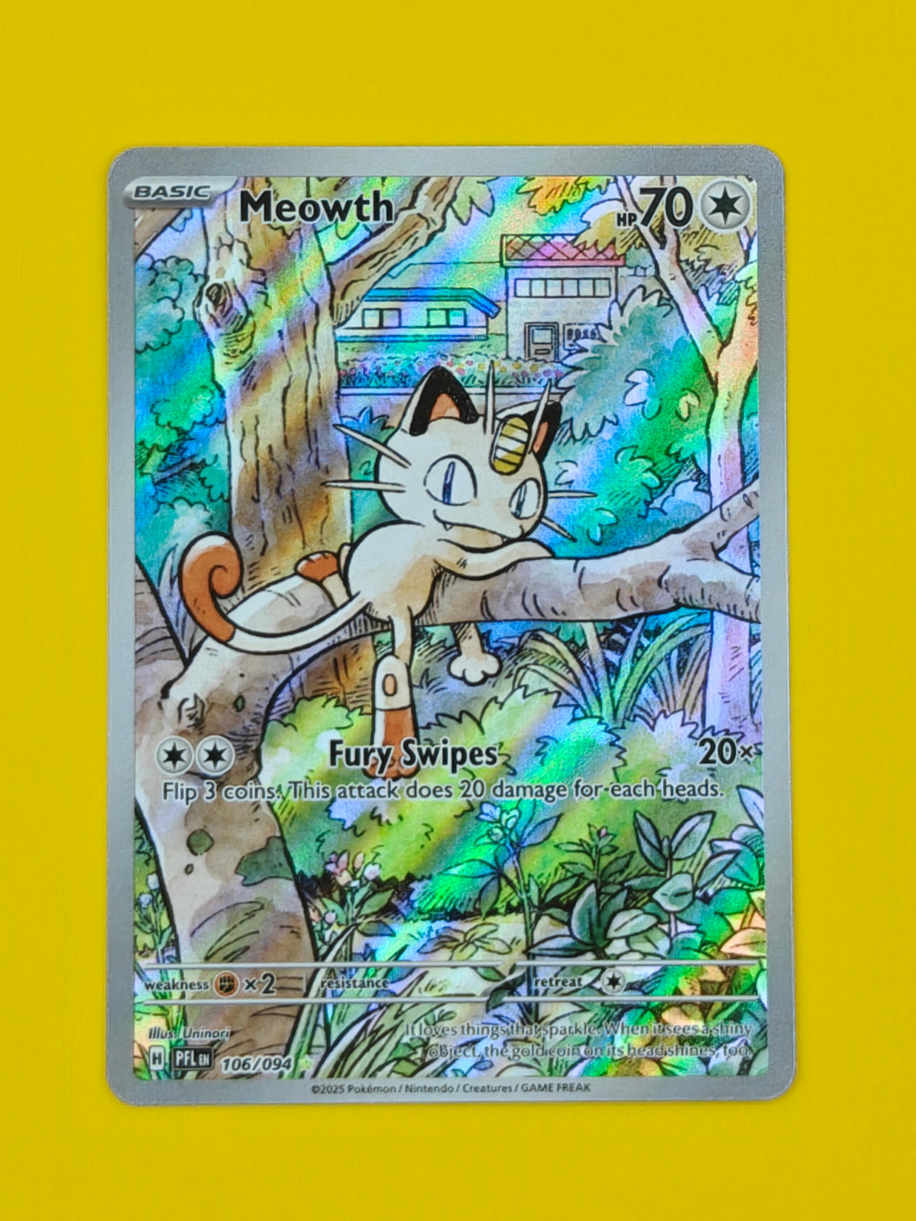 Meowth IR - Phantasmal Flames