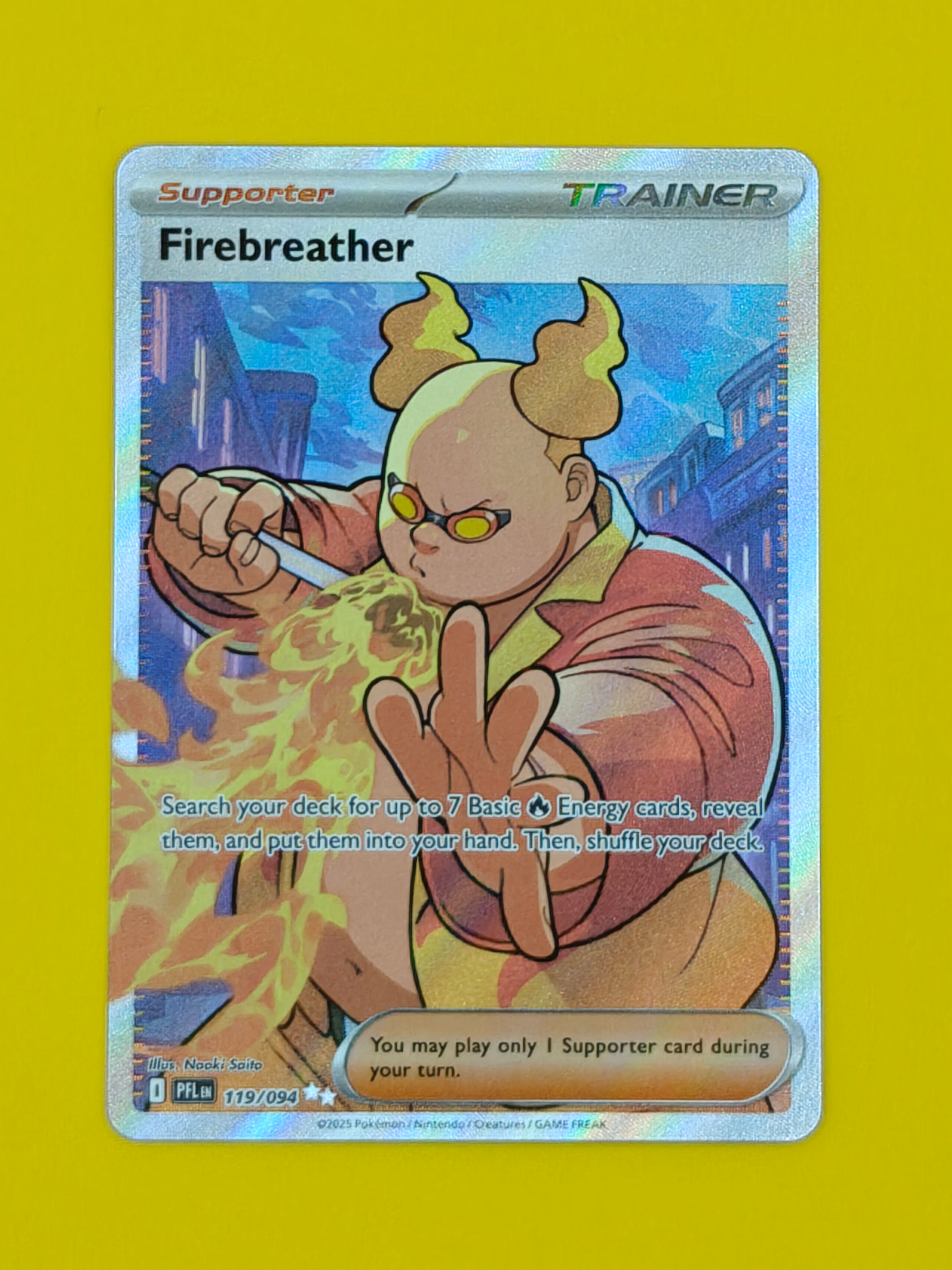 Firebreather Full Art - Phantasmal Flames