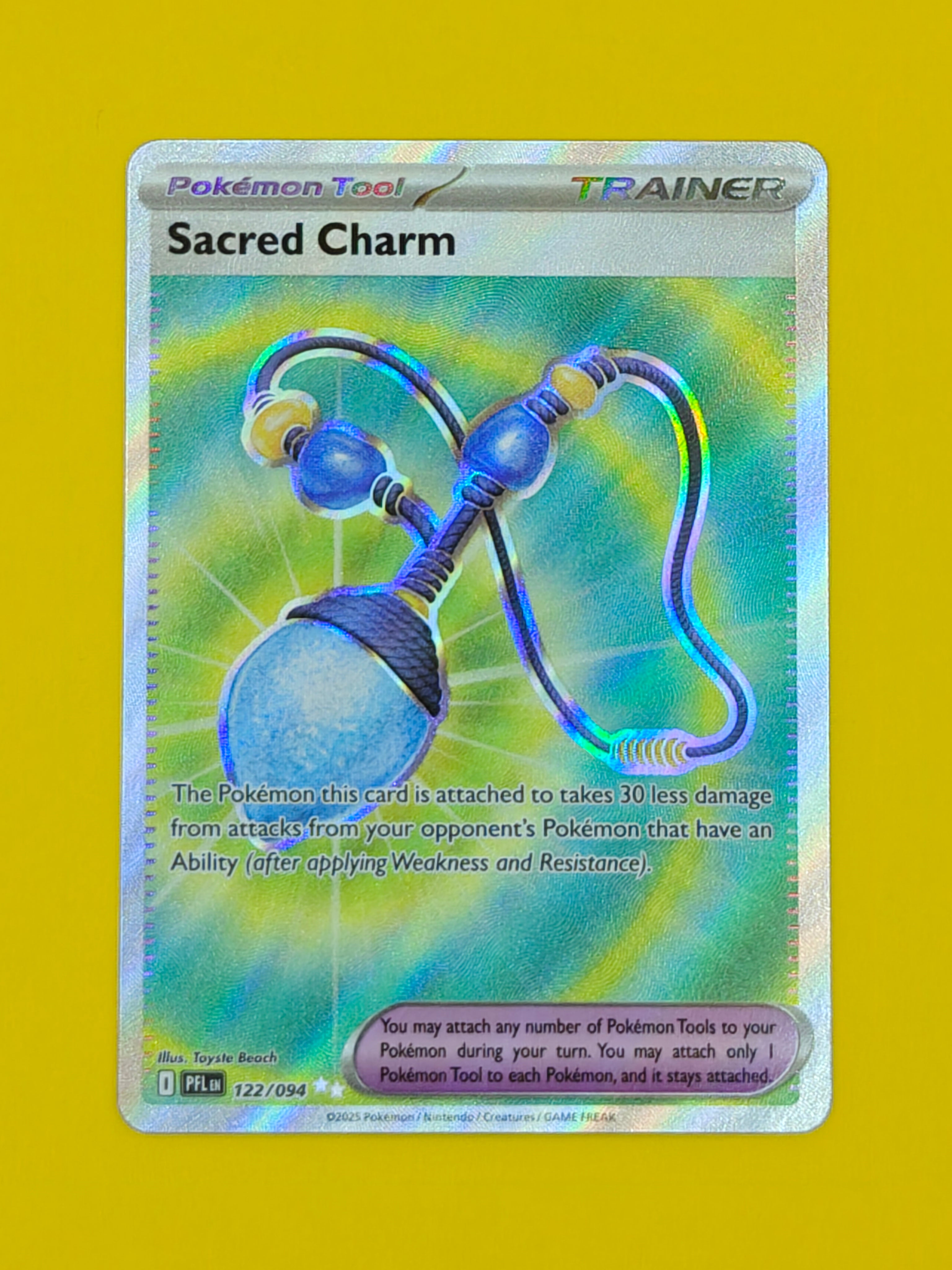 Sacred Charm Full Art - Phantasmal Flames