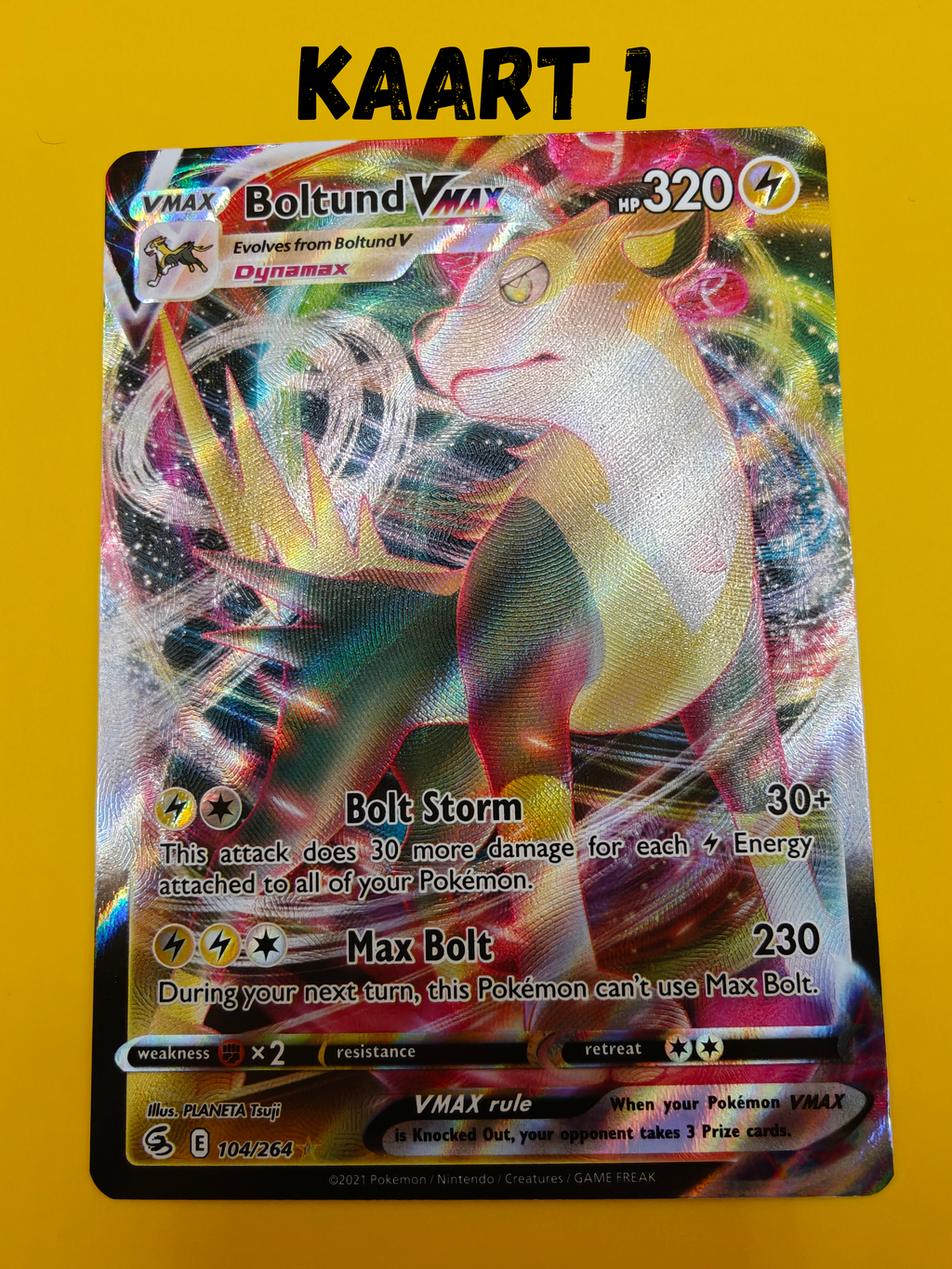 Boltund Vmax - Fusion Strike