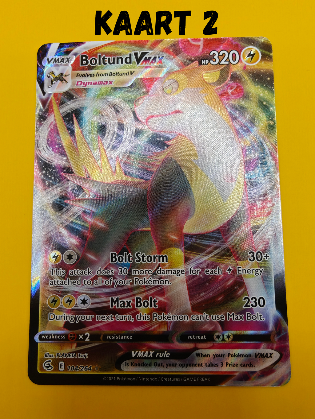 Boltund Vmax - Fusion Strike