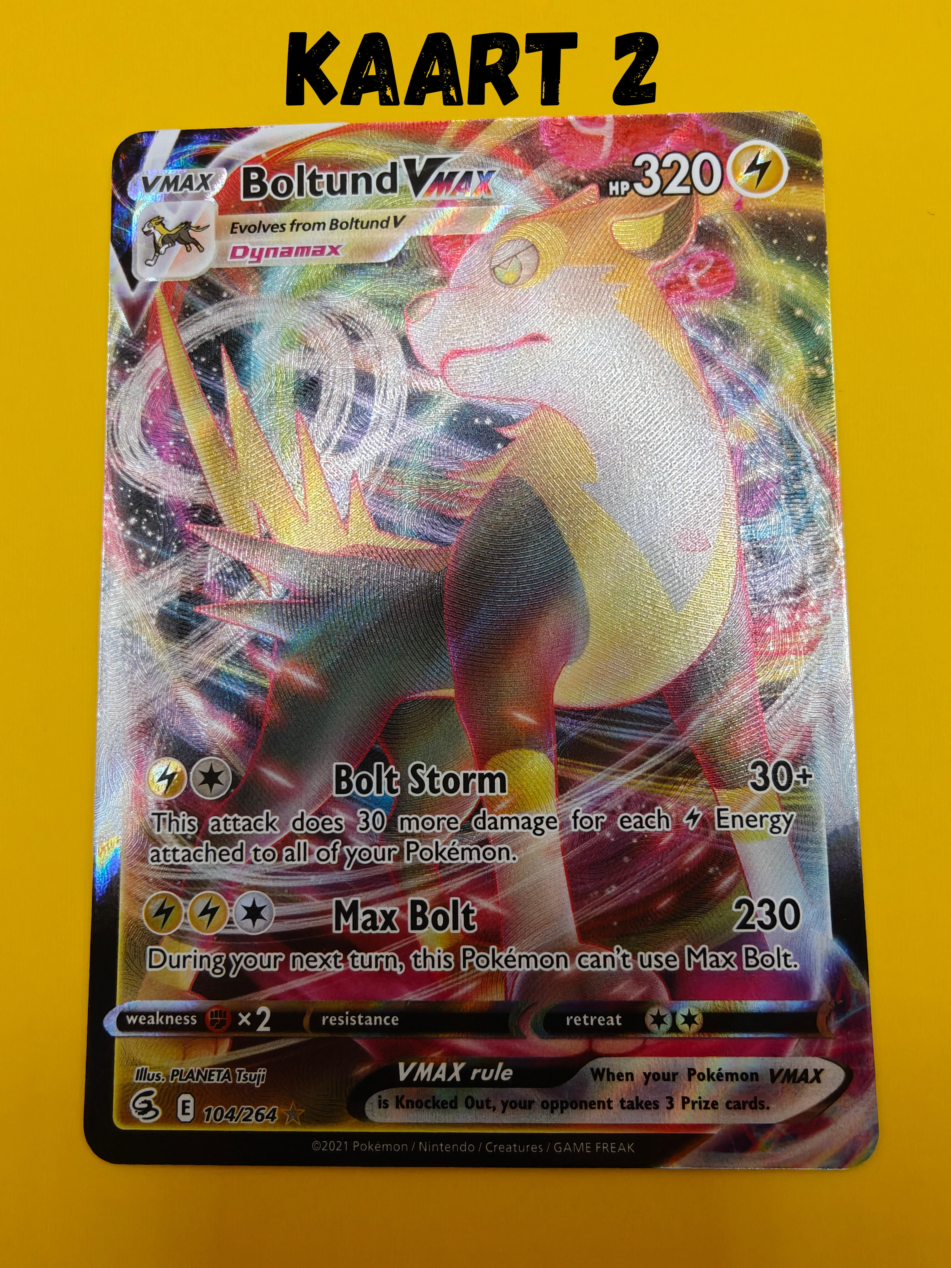 Boltund Vmax - Fusion Strike