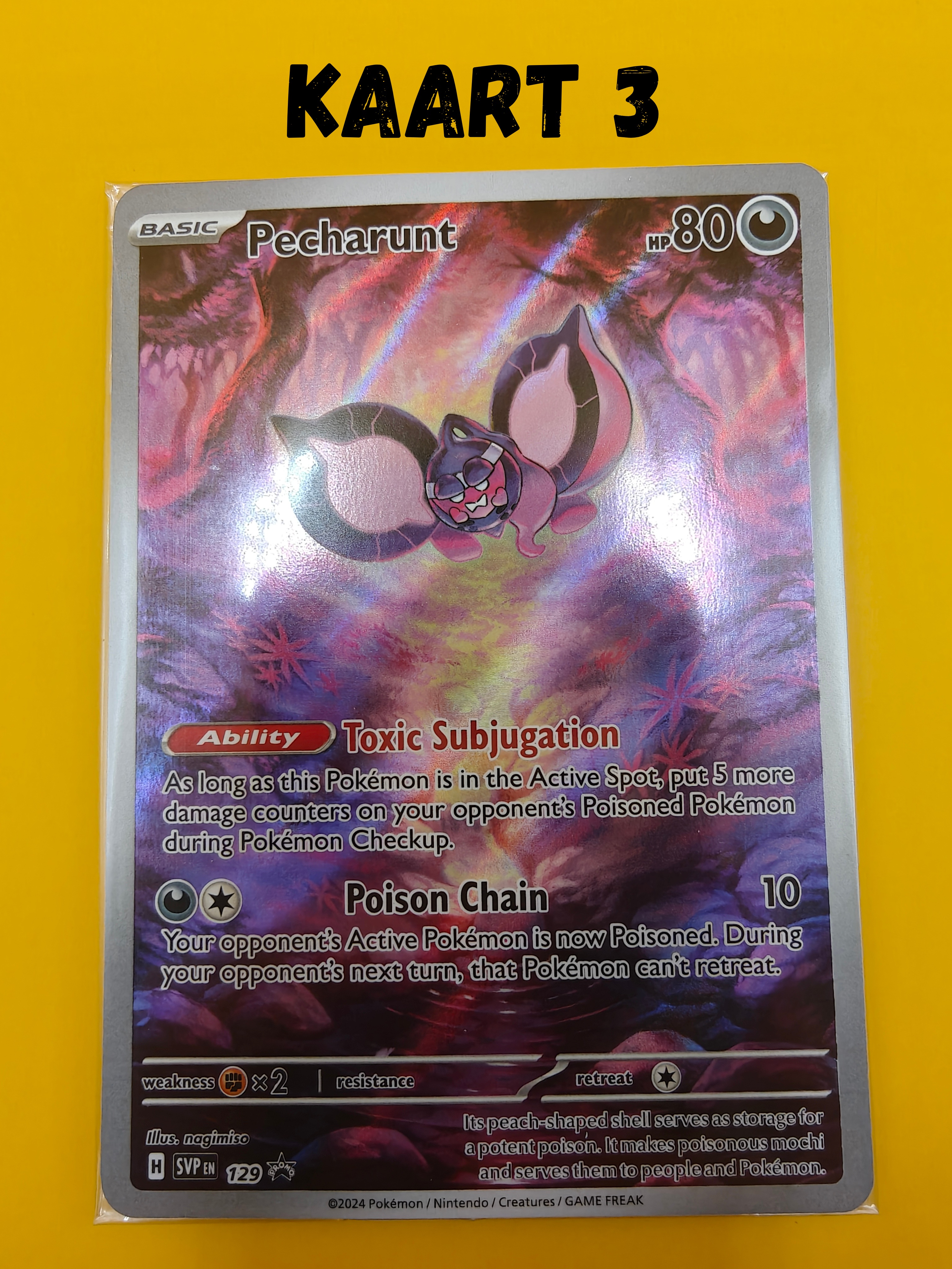 Pecharunt IR Sealed - SVP129