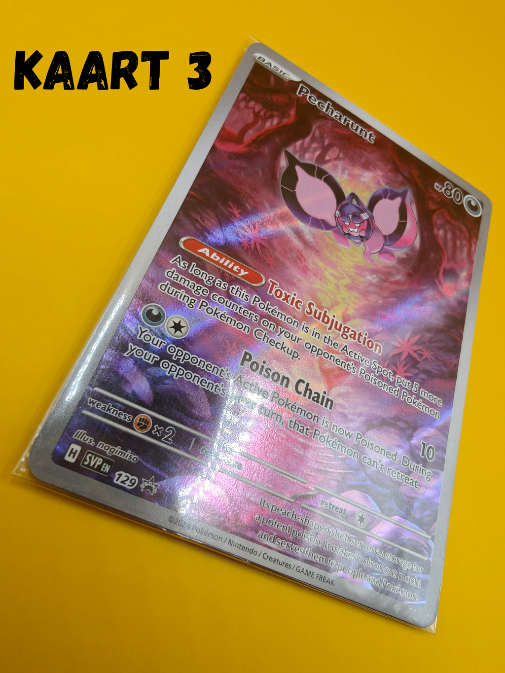 Pecharunt IR Sealed - SVP129