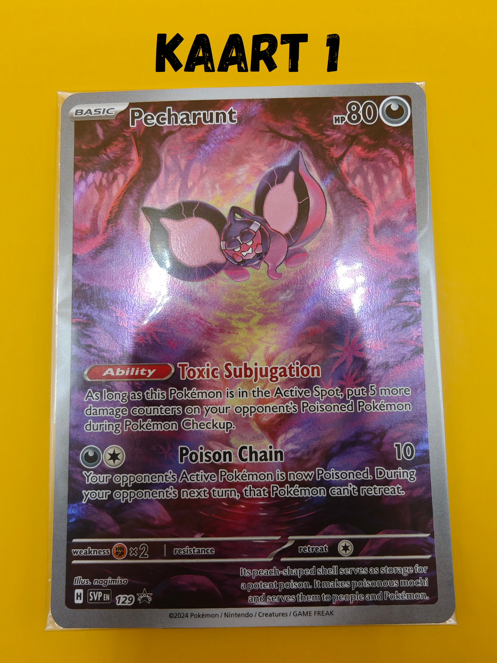 Pecharunt IR Sealed - SVP129