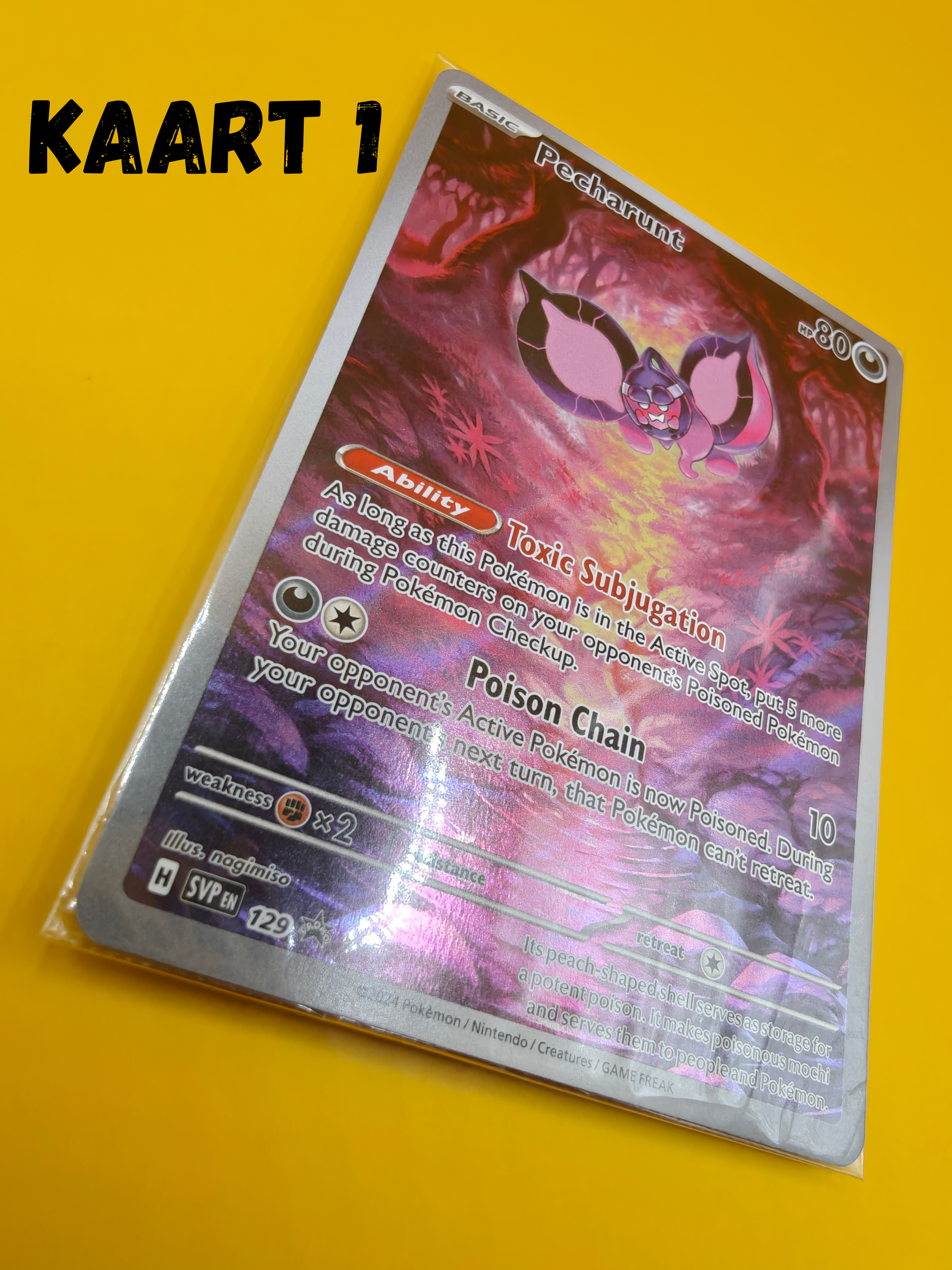 Pecharunt IR Sealed - SVP129