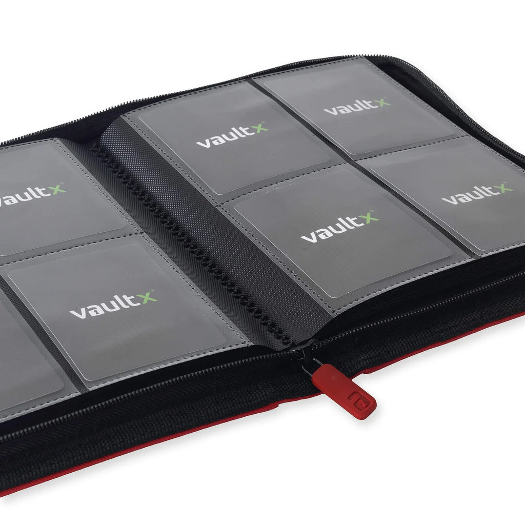 VaultX 4-pocket Custom Binder - Rood