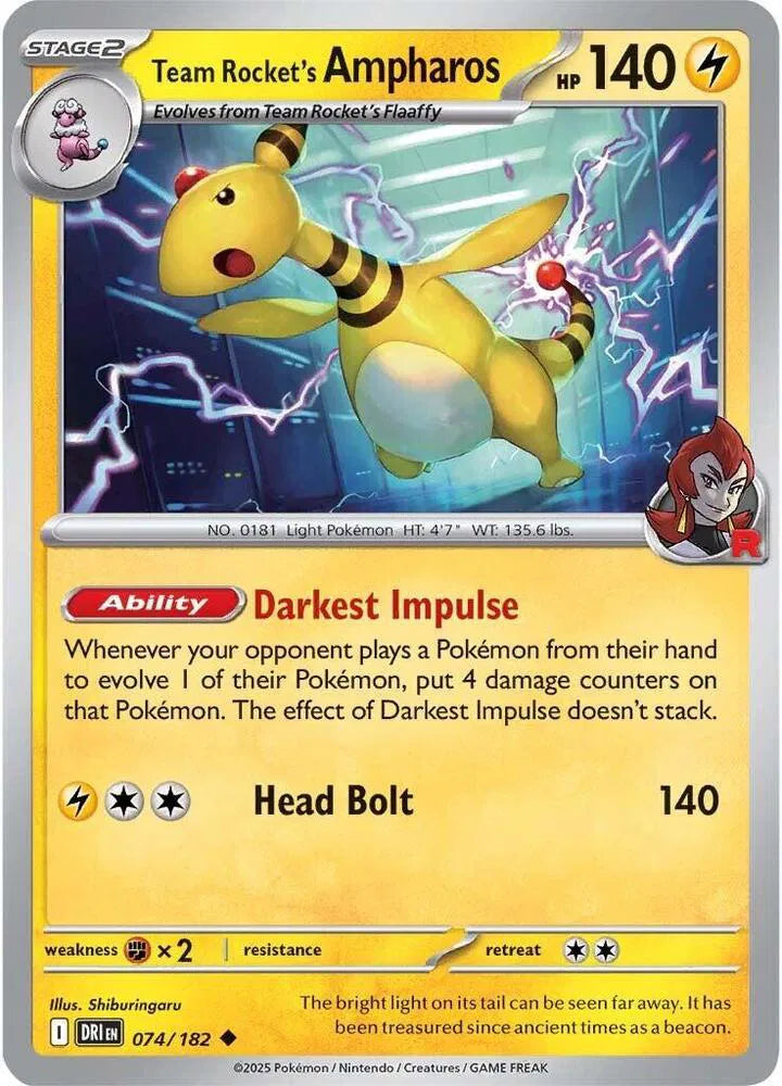 Team Rocket's Ampharos