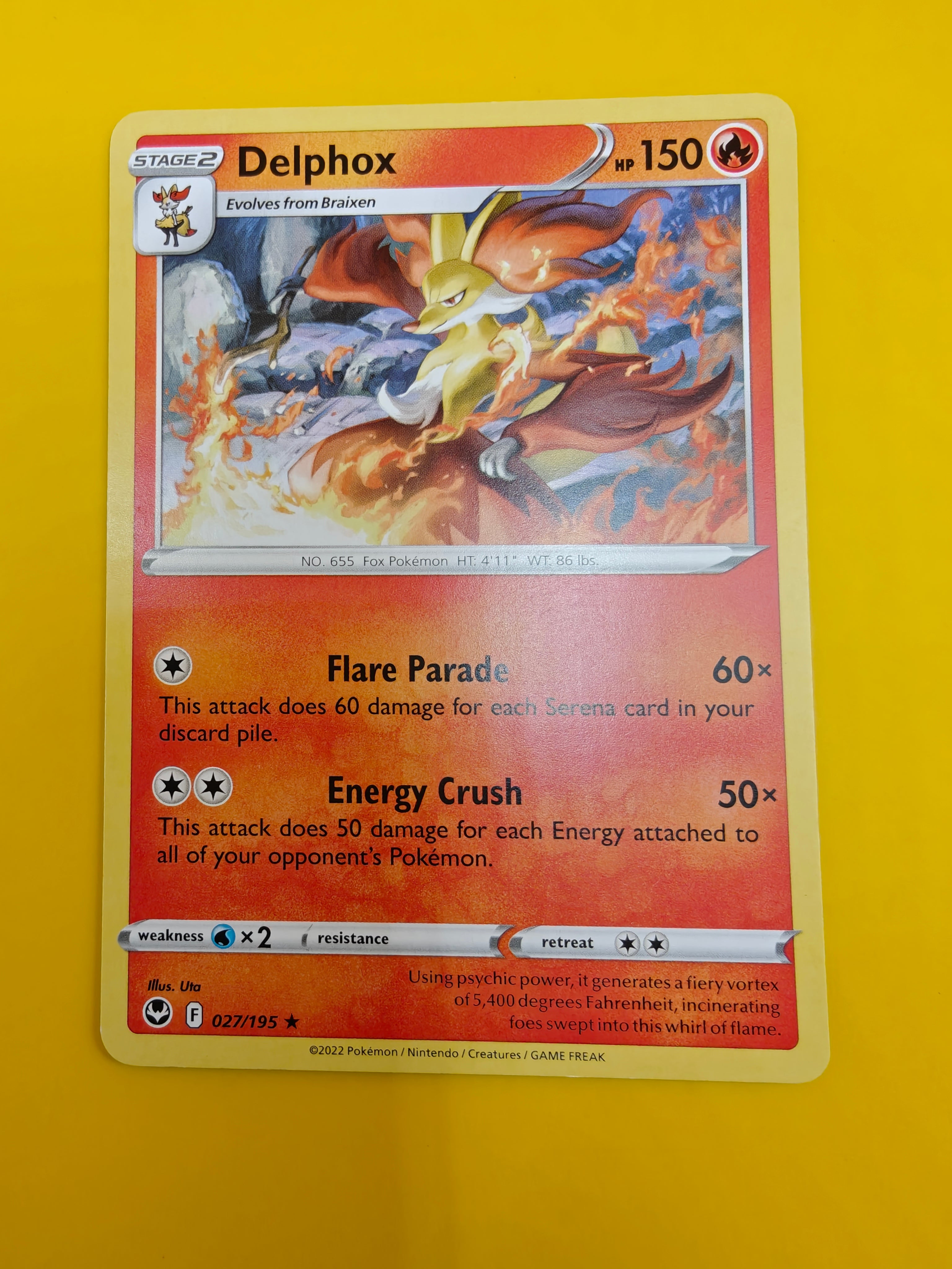 Delphox - Silver Tempest