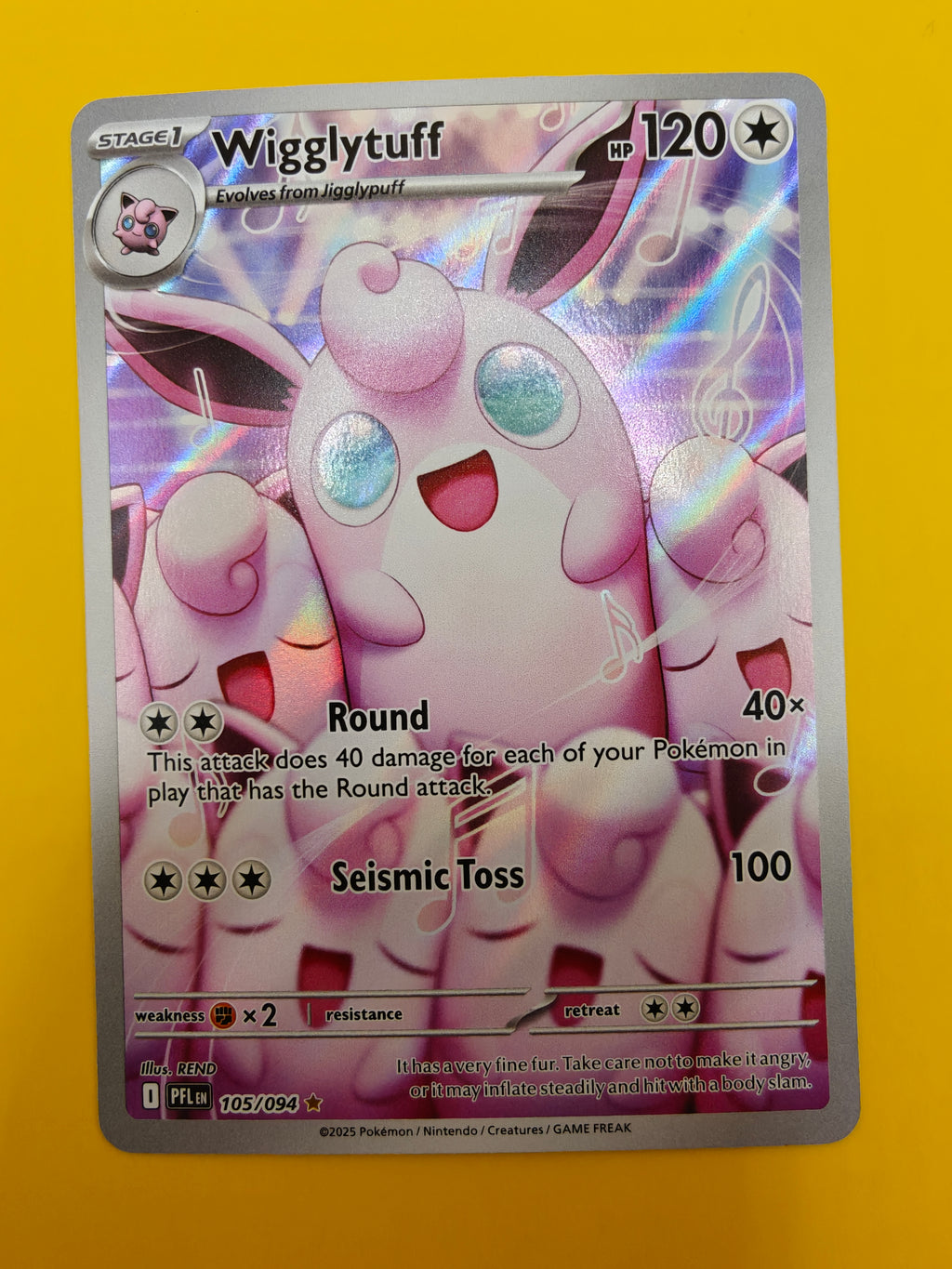 Wigglytuff IR - Phantasmal Flames
