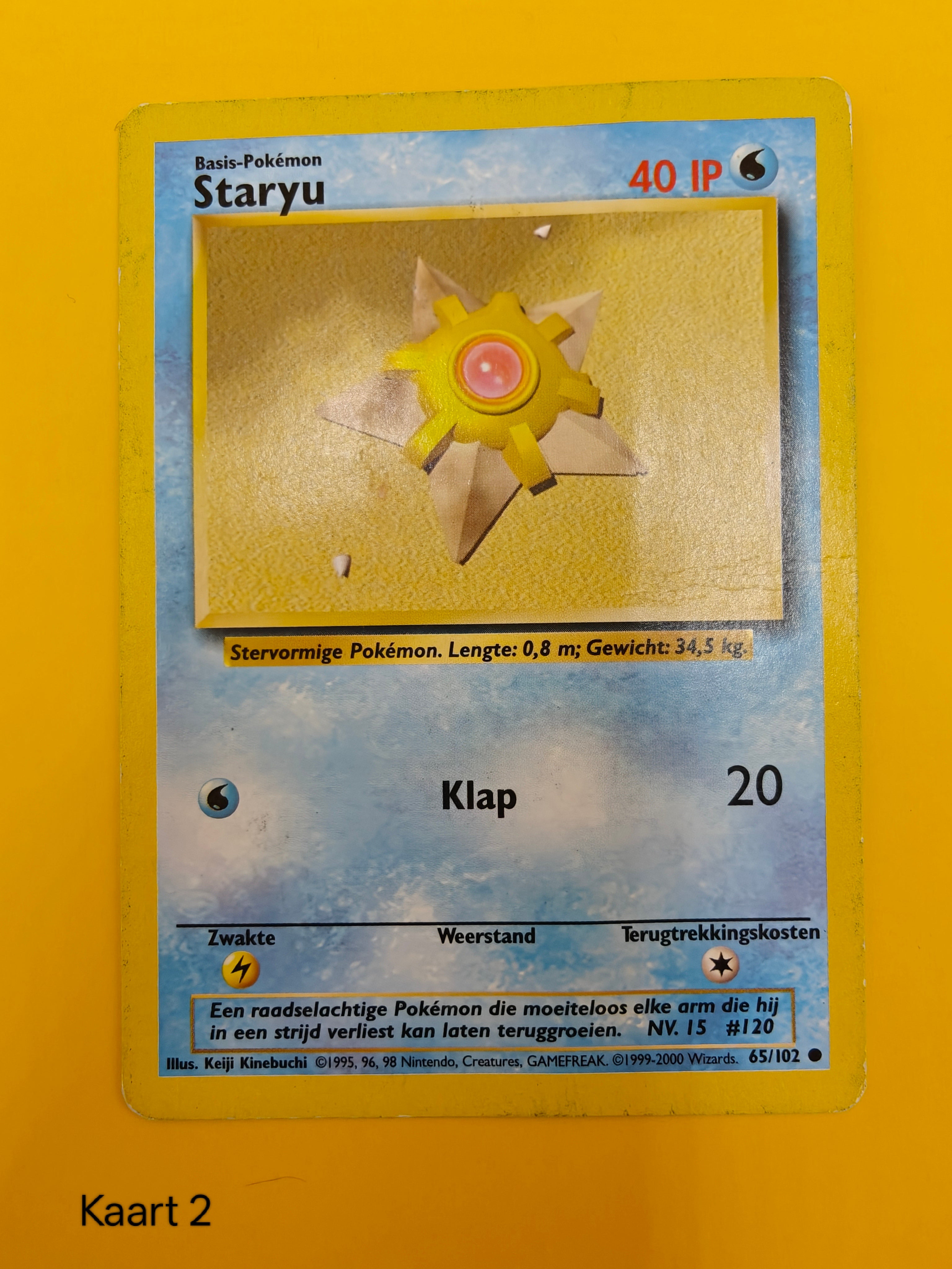 Staryu - Base Set NL