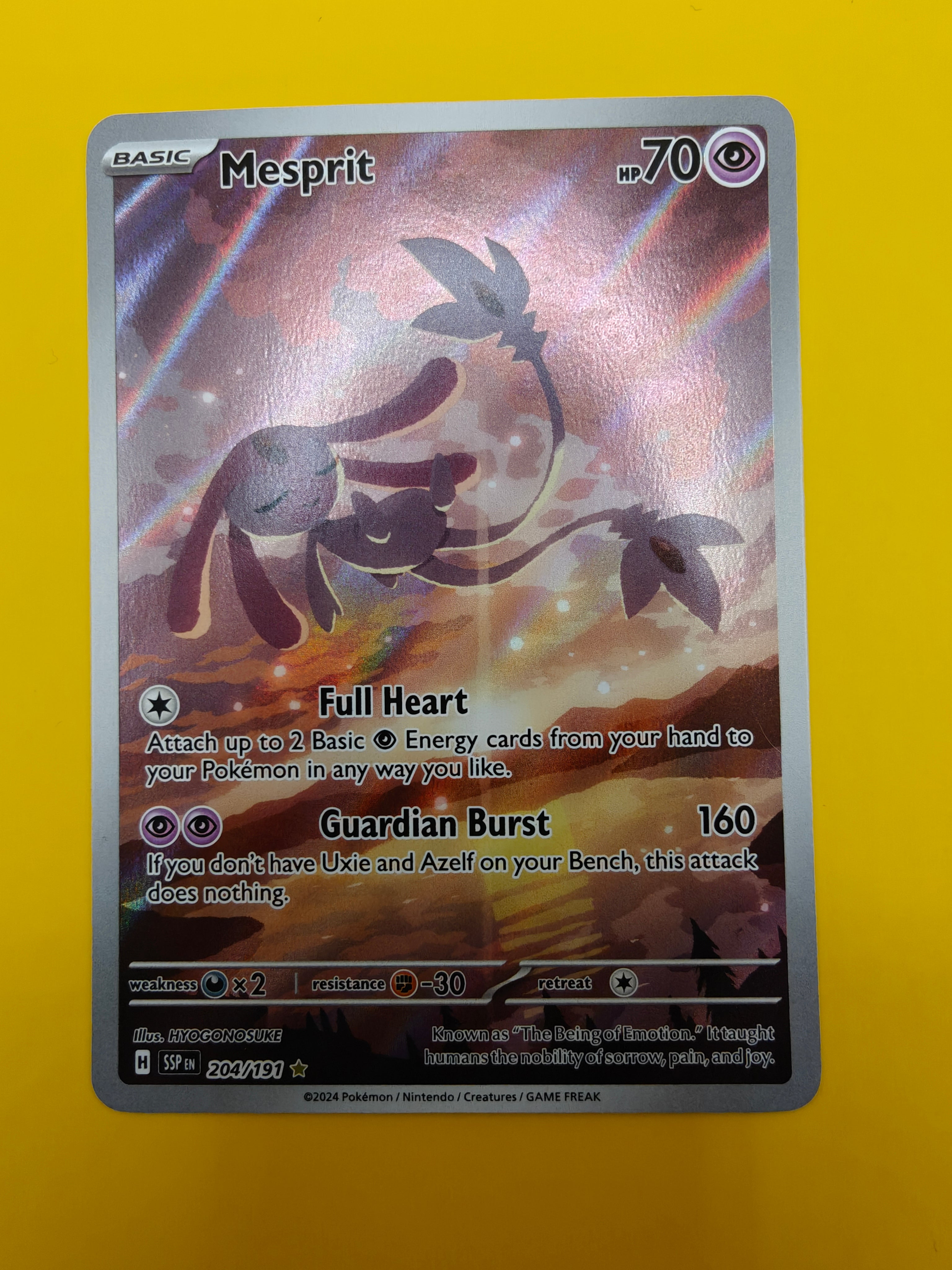 Mesprit IR - Surging Sparks