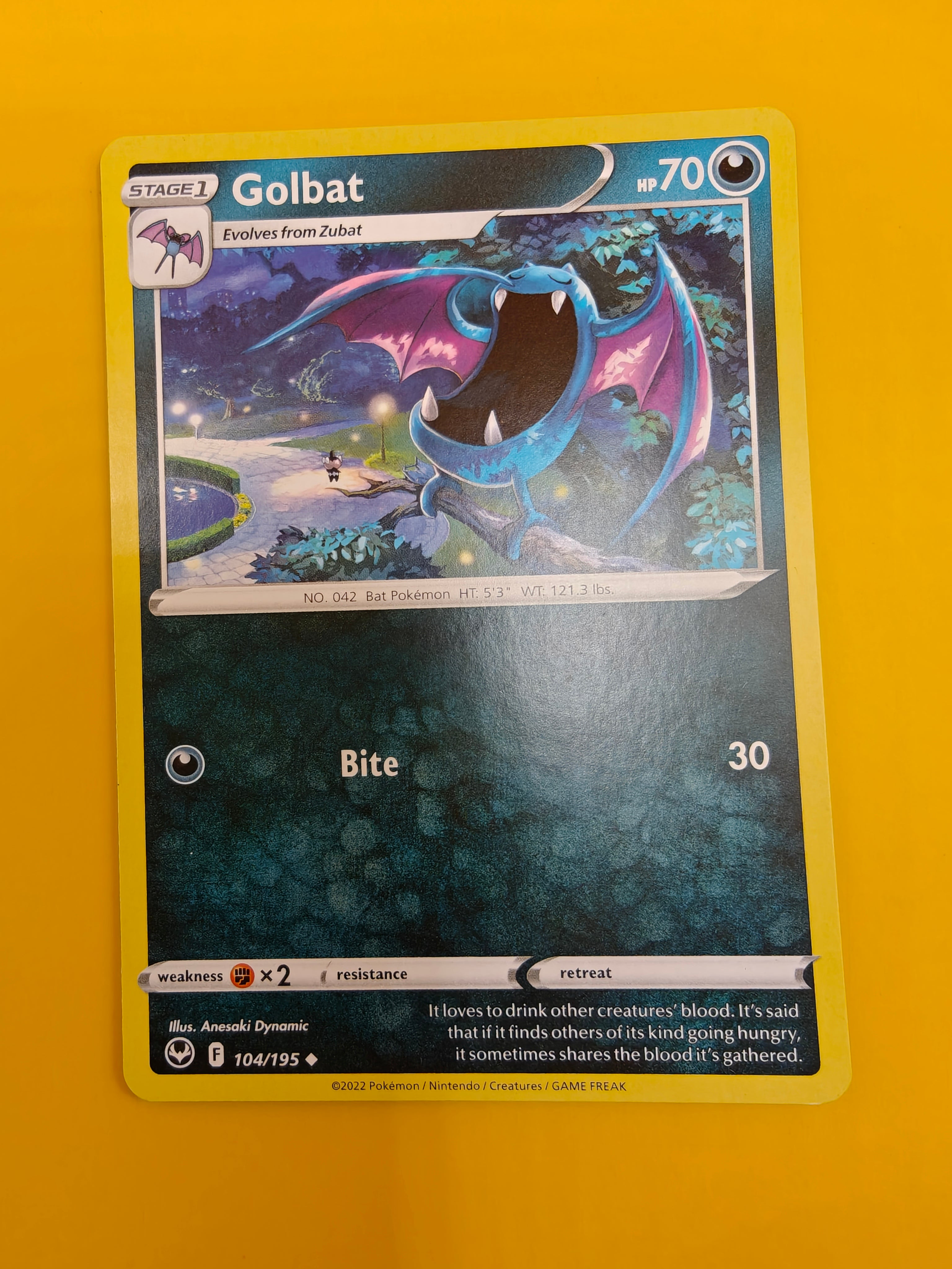 Golbat - Silver Tempest