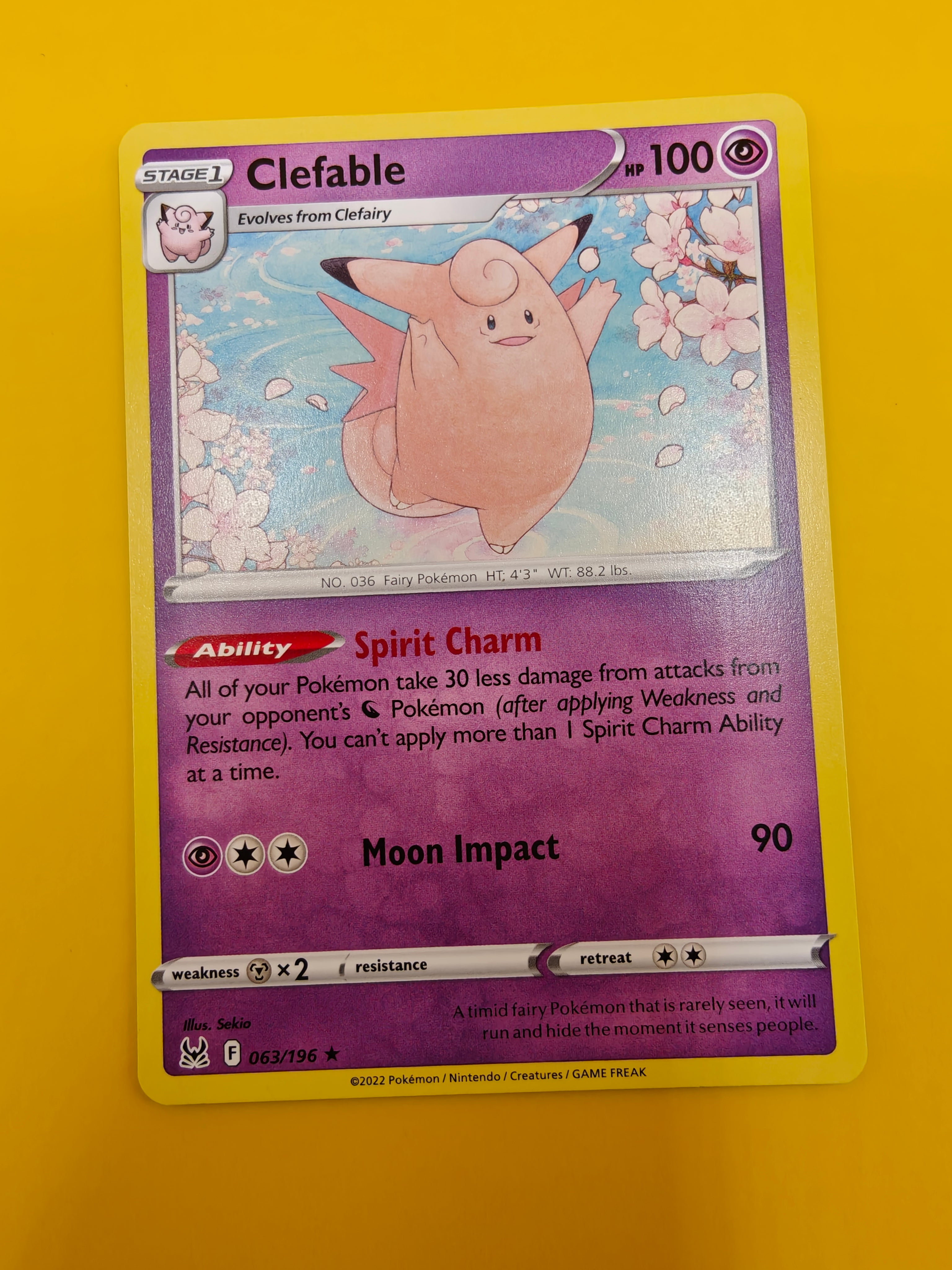Clefable - Lost Origin
