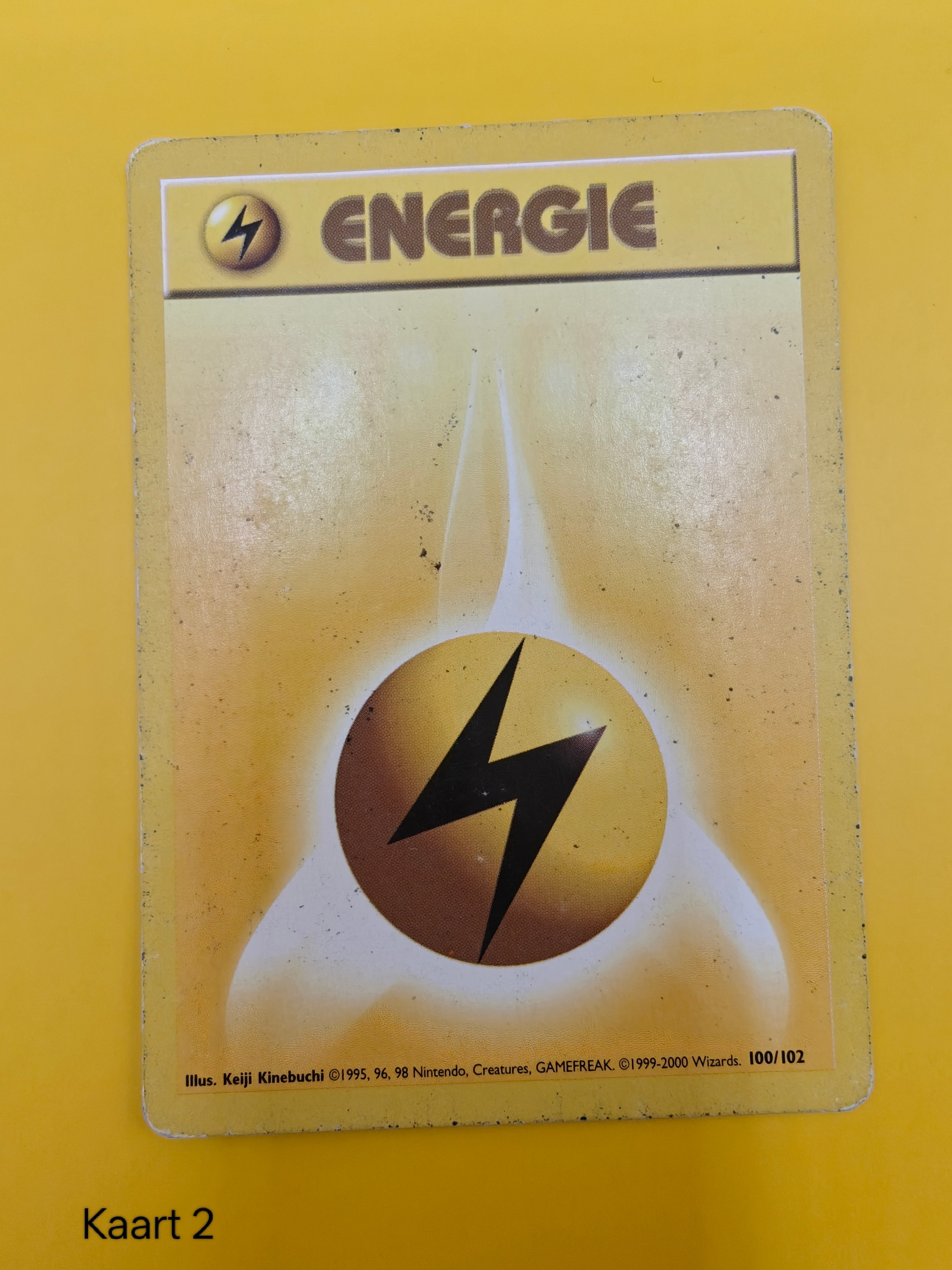Lightning Energy - Base Set NL