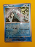 Totodile Reverse Holo - Temporal Forces