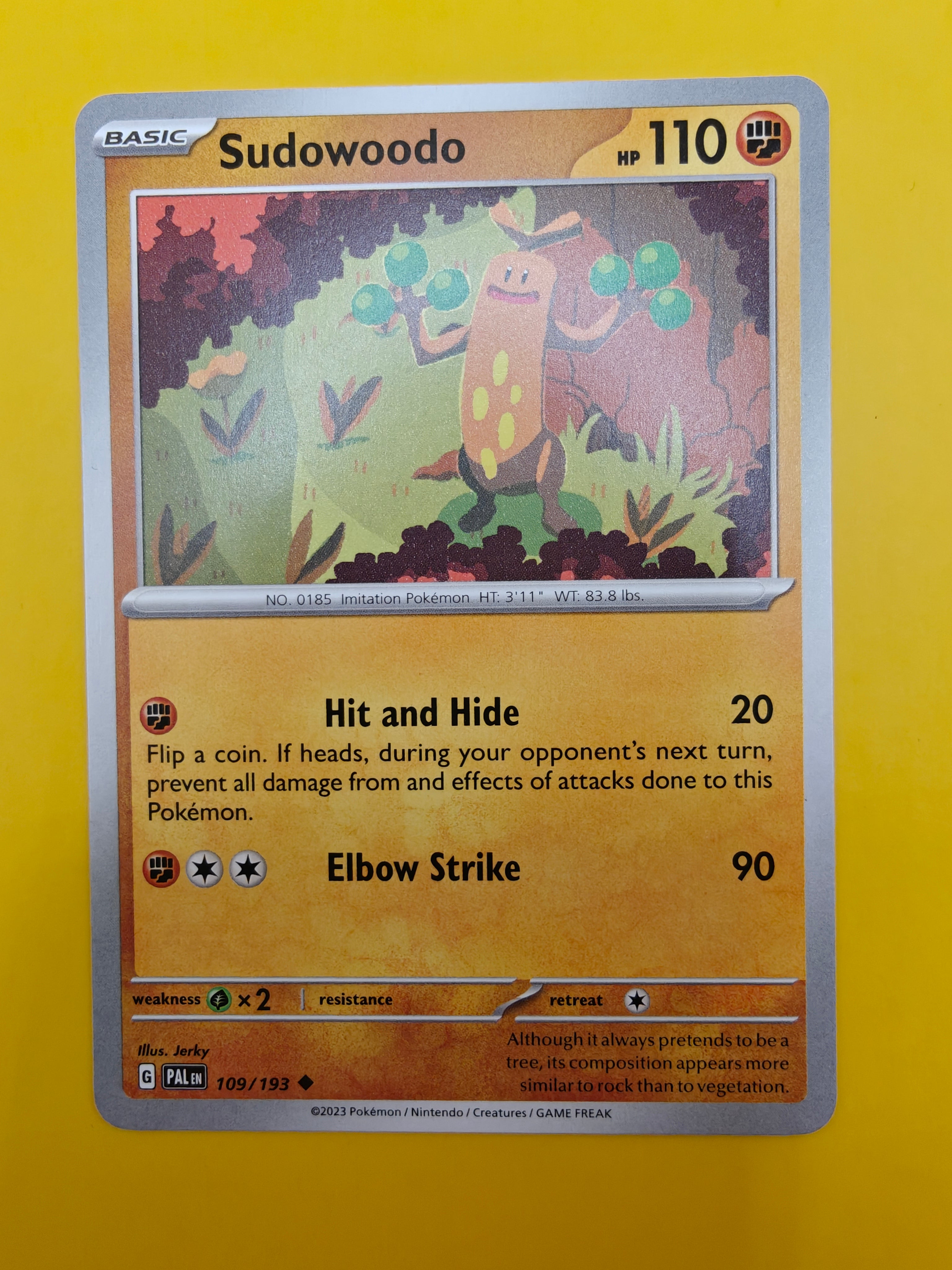 Sudowoodo - Paldea Evolved