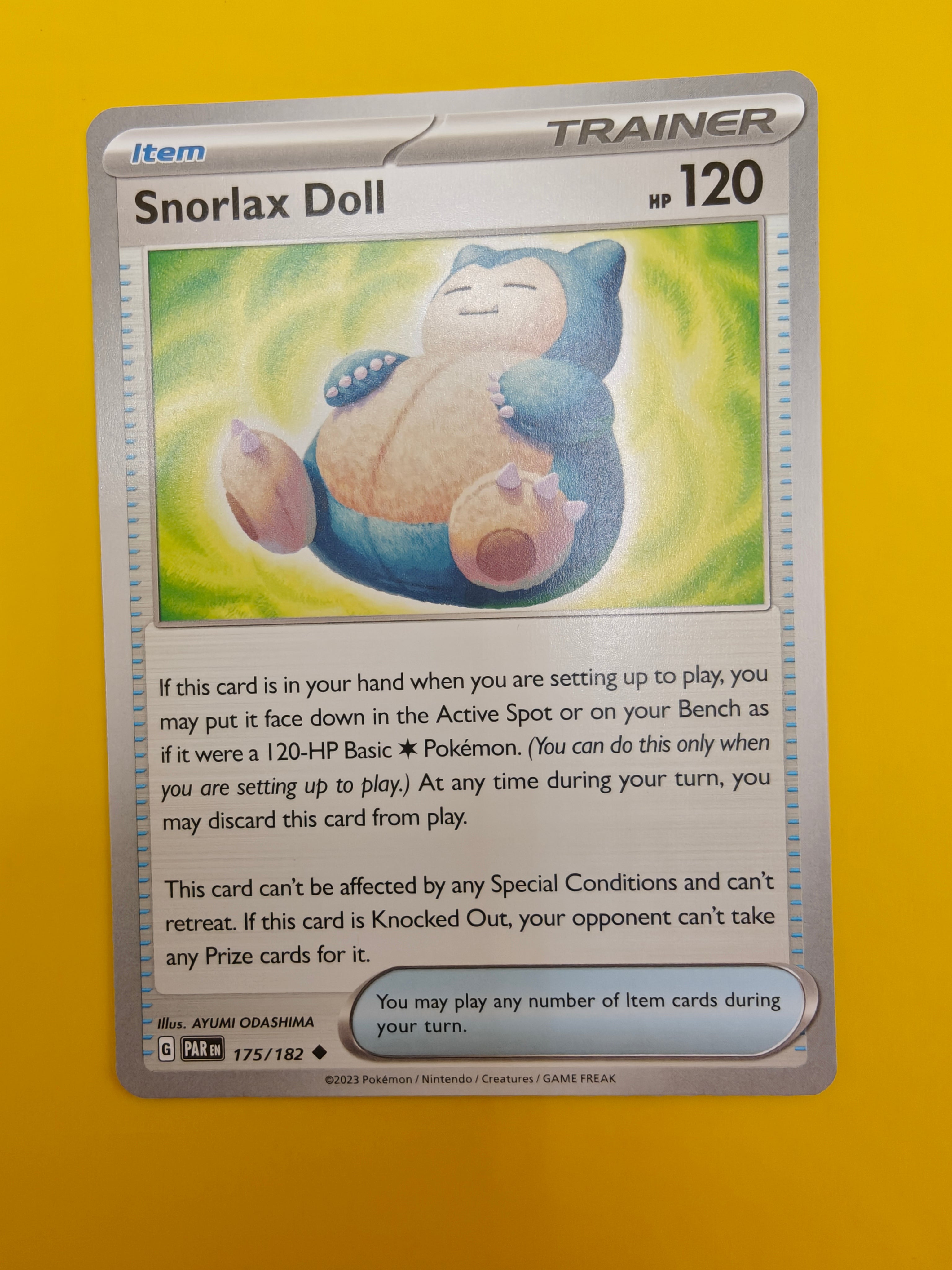 Snorlax Doll - Paradox Rift
