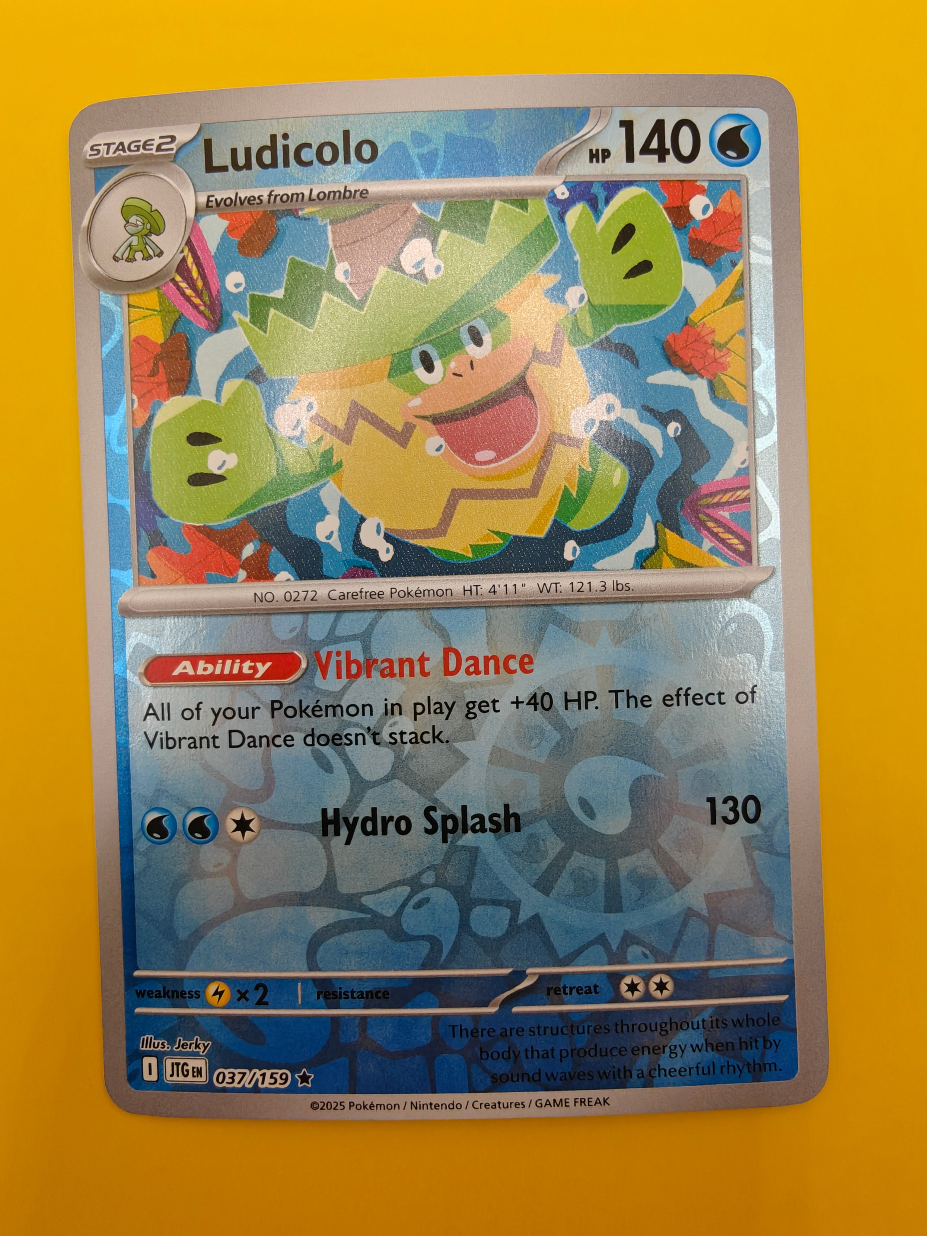 Ludicolo Reverse Holo - Journey Together