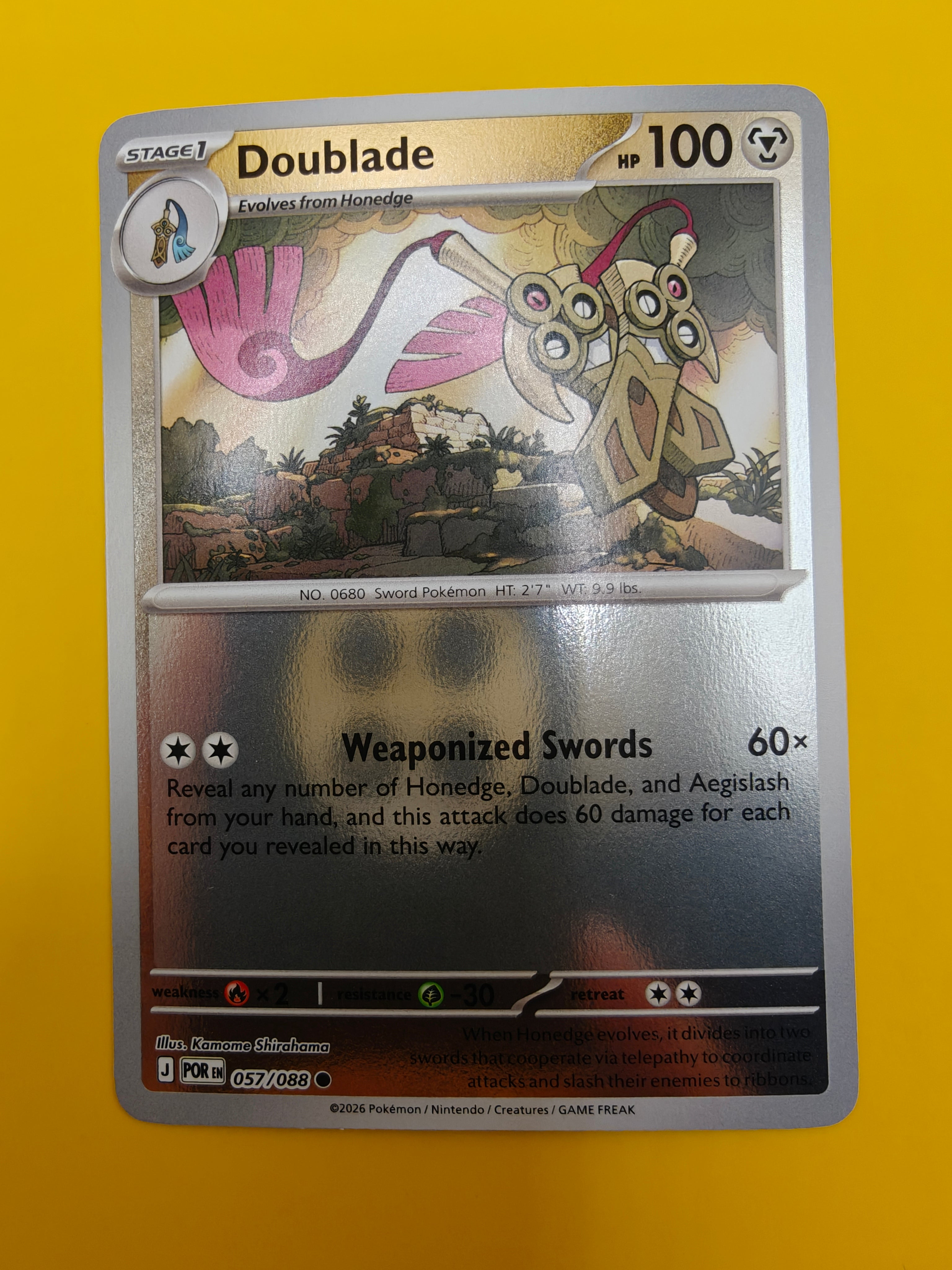 Doublade Reverse Holo - Perfect Order