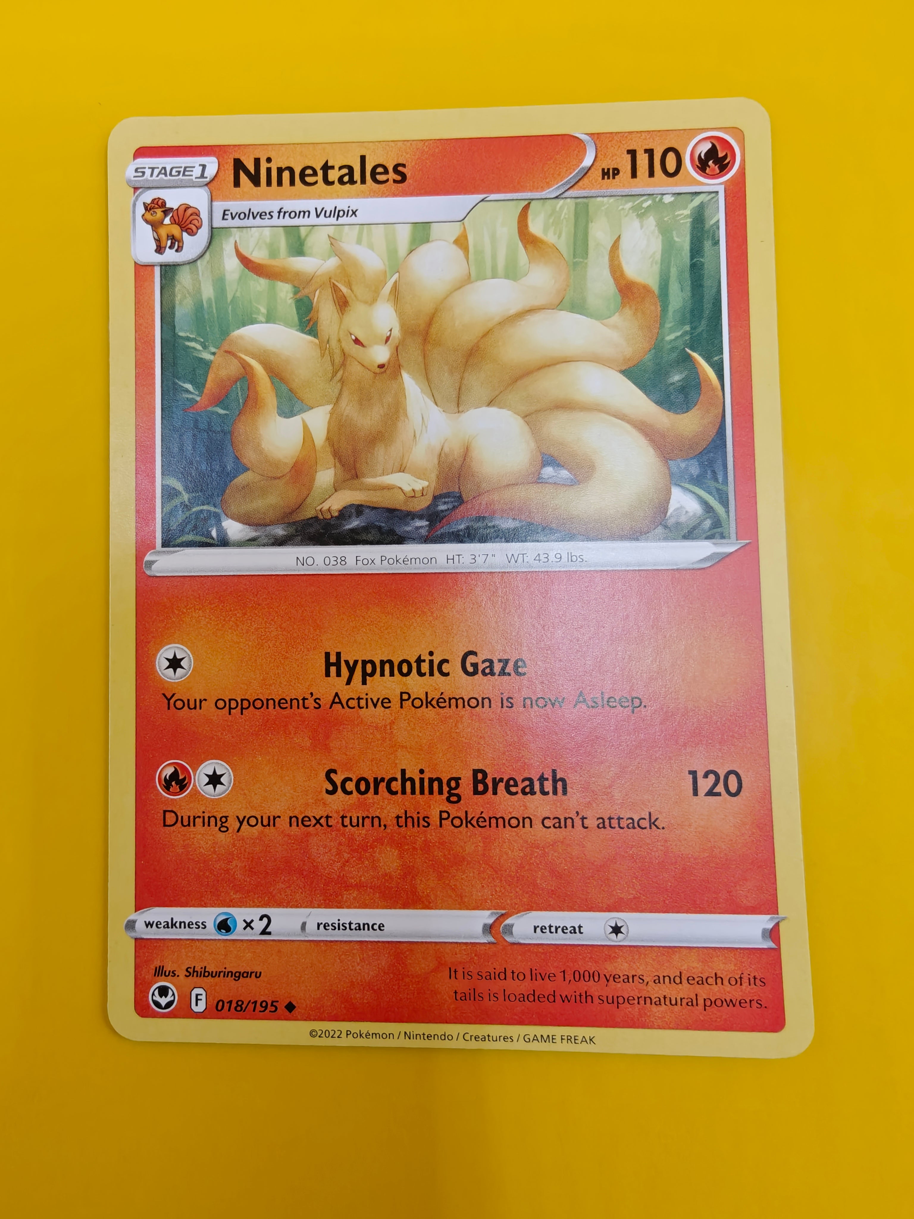 Ninetales - Silver Tempest