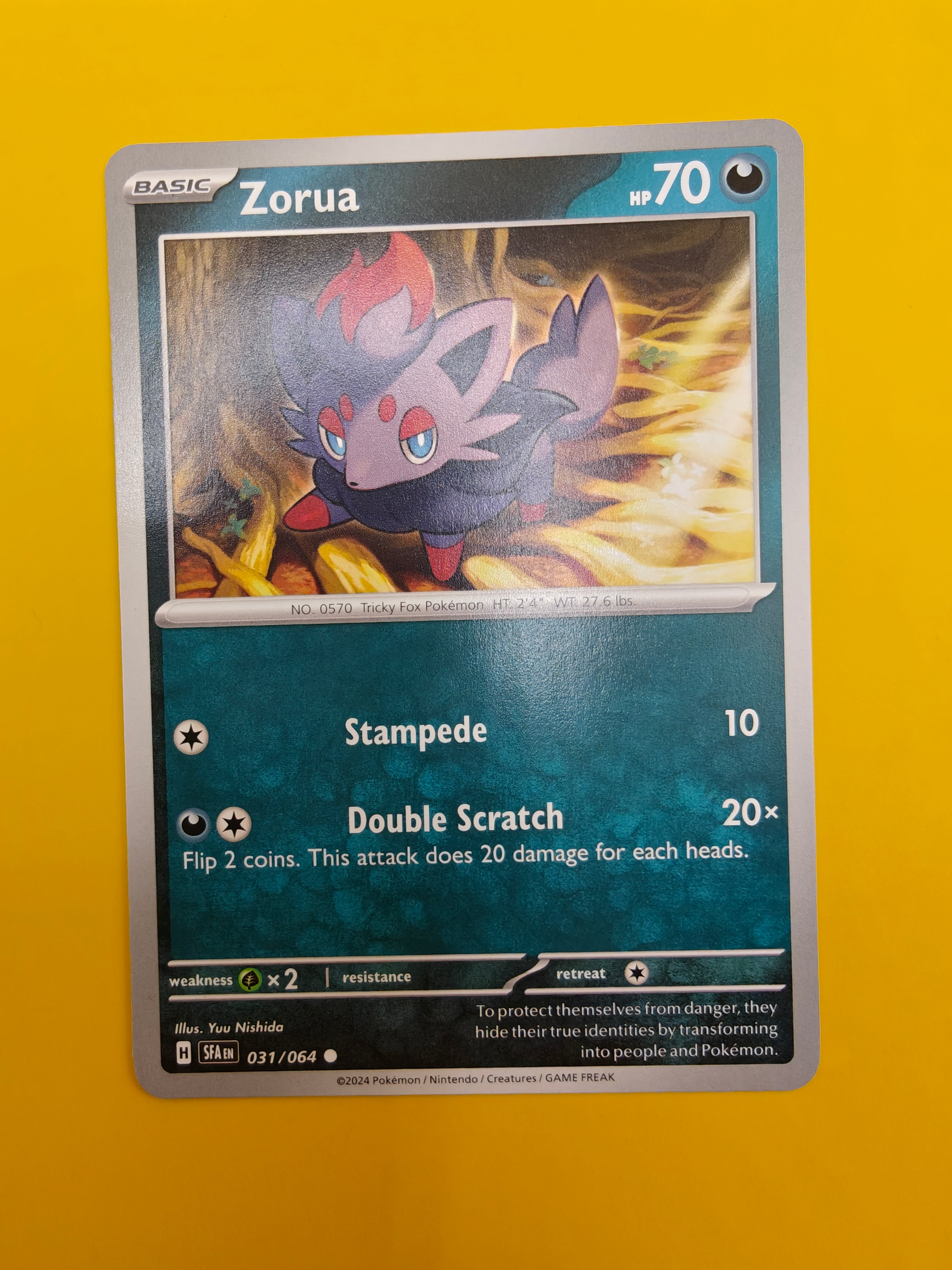 Zorua - Shrouded Fable