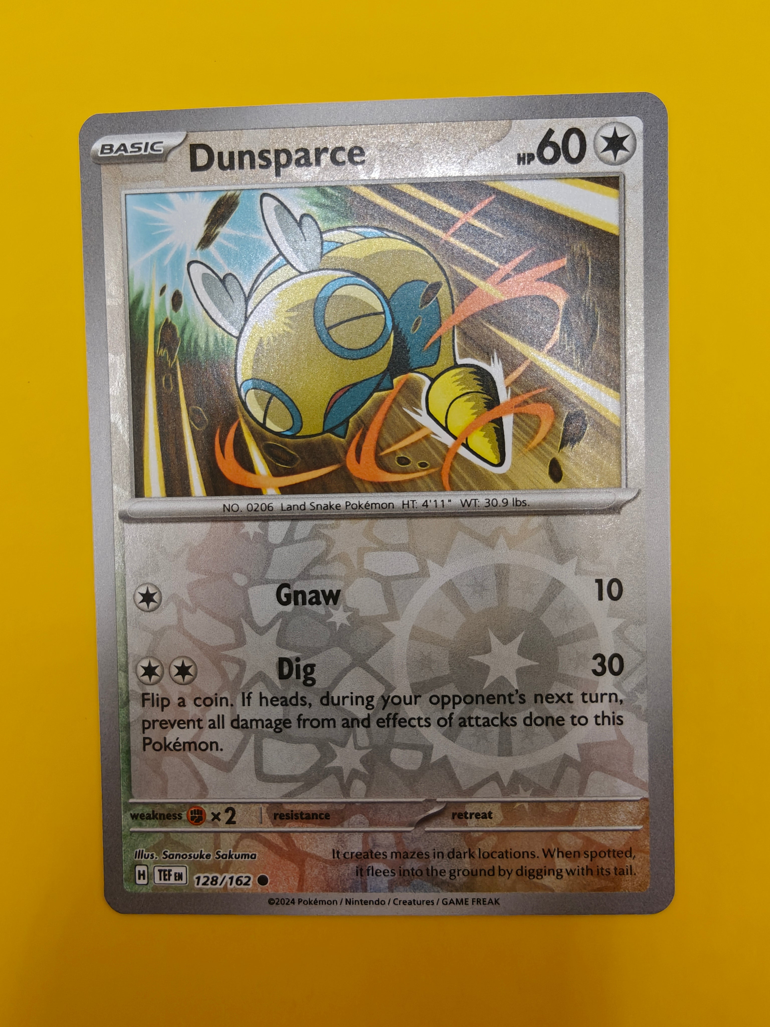 Dunsparce Reverse Holo - Temporal Forces