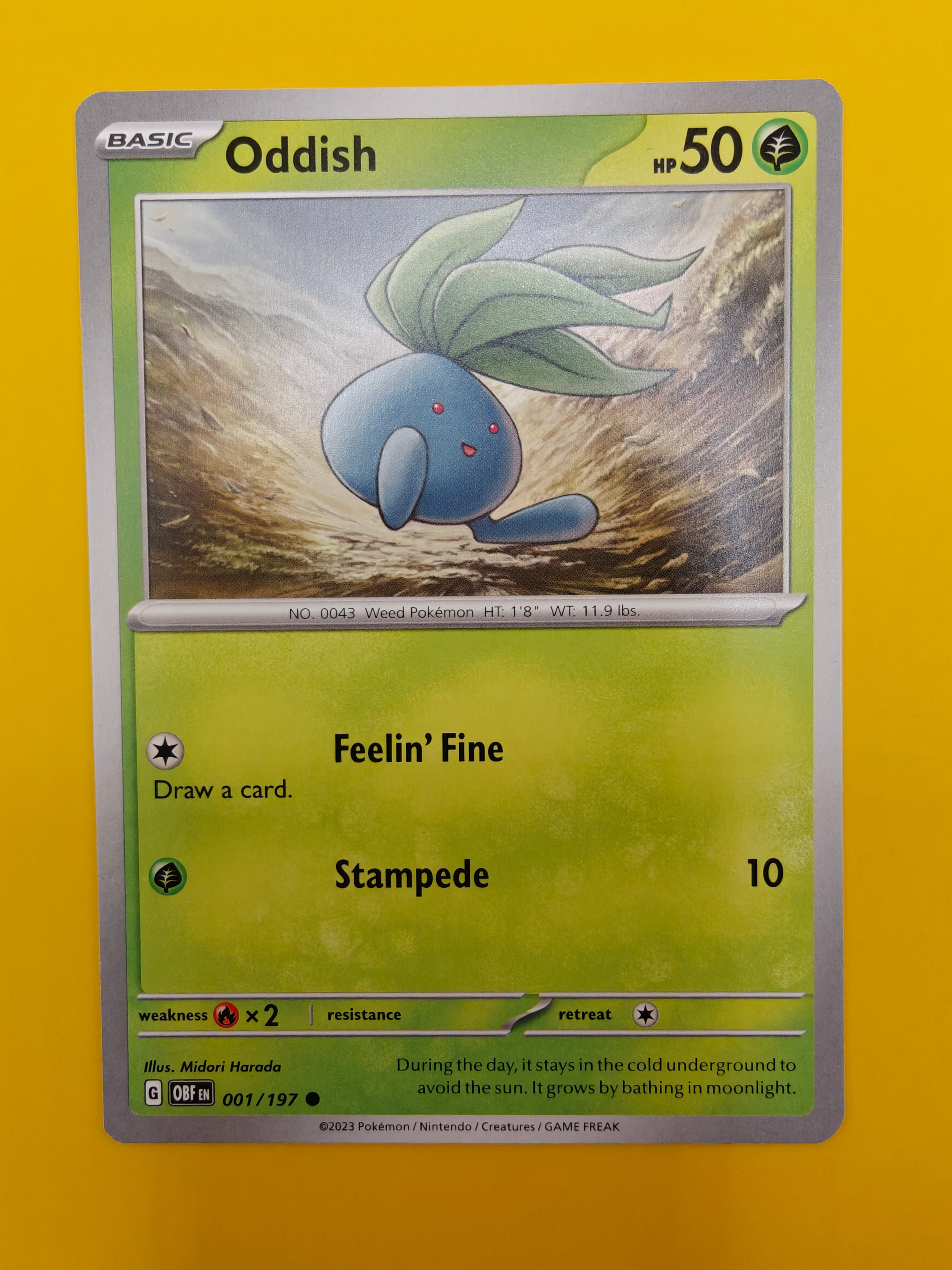 Oddish - Obsidian Flames